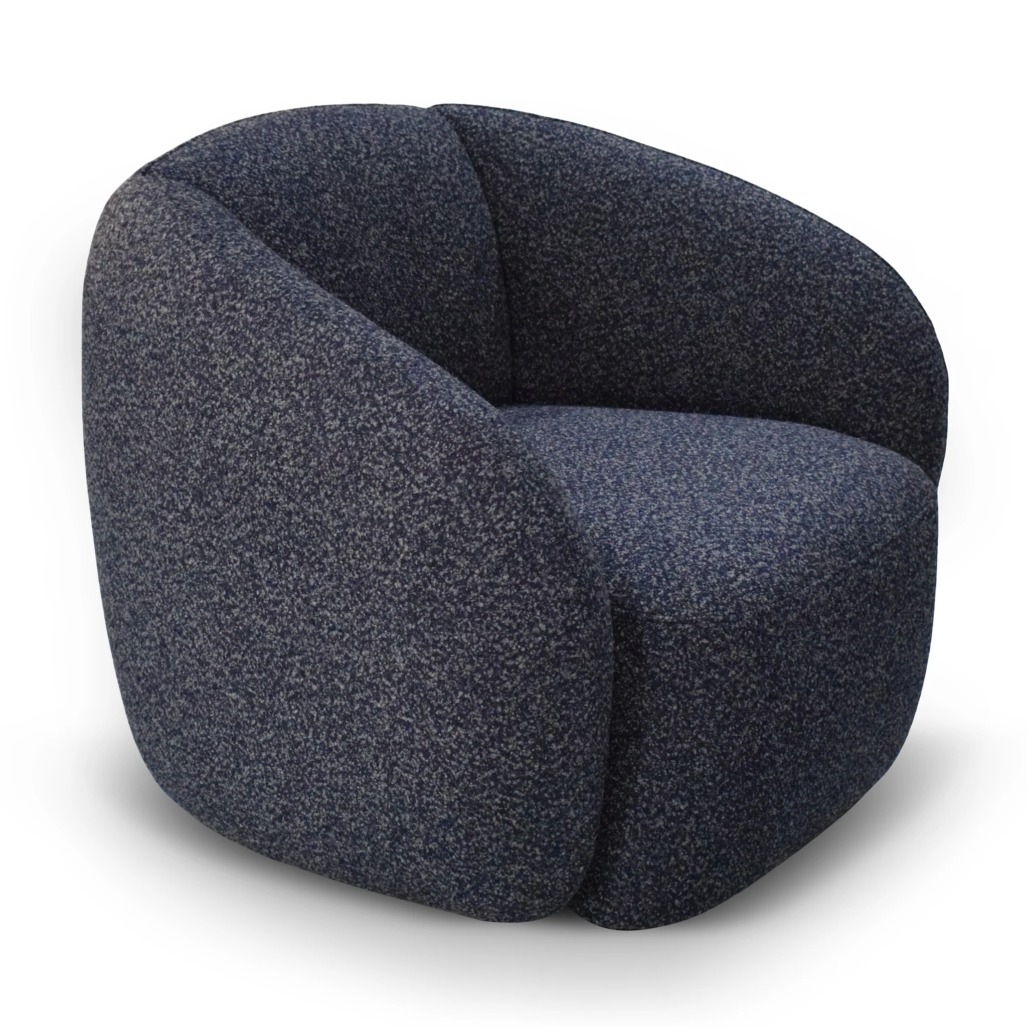 Plushpeak Armchair - Midnight Blue - Image 2