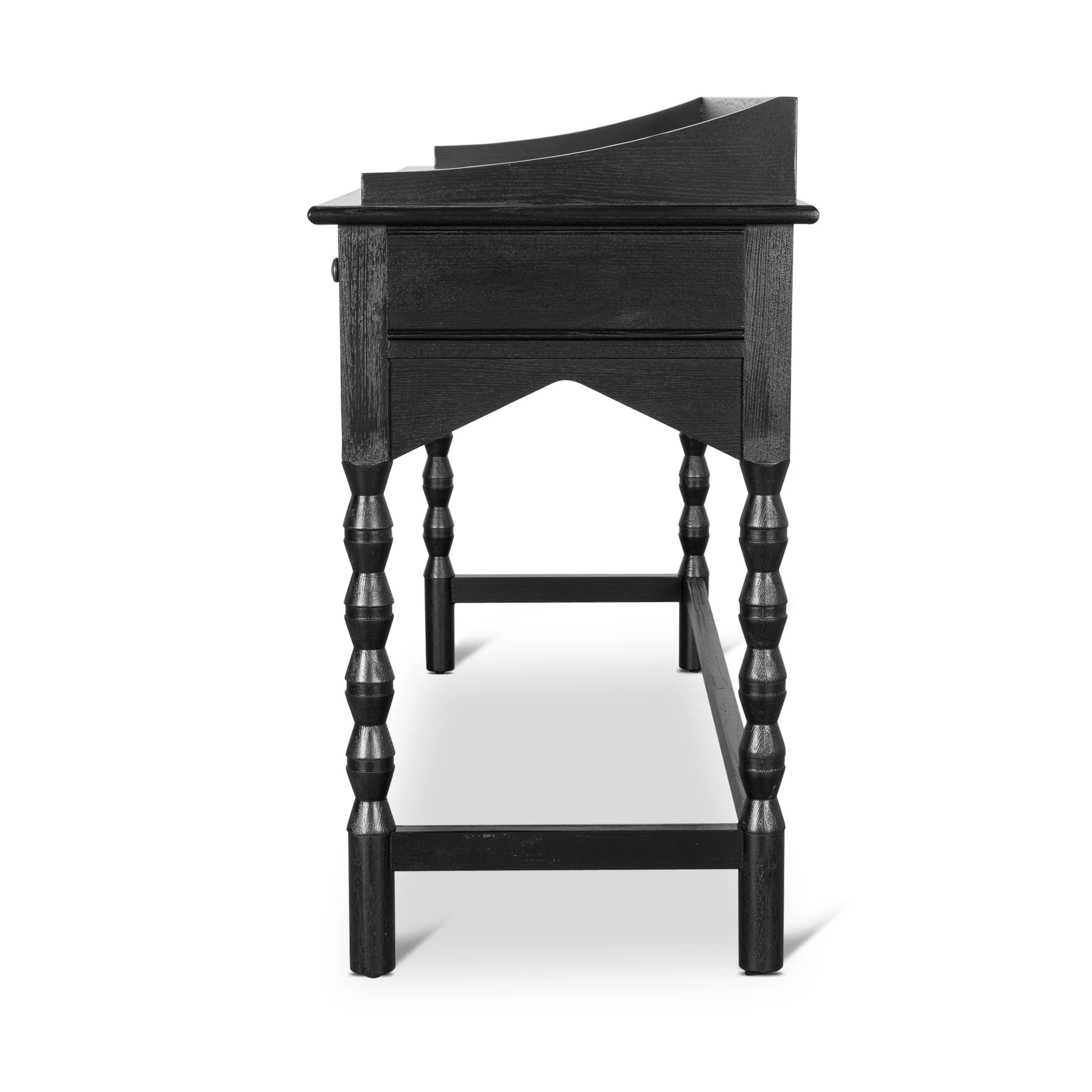 Primrose 1.45m Console Table - Black - Image 6