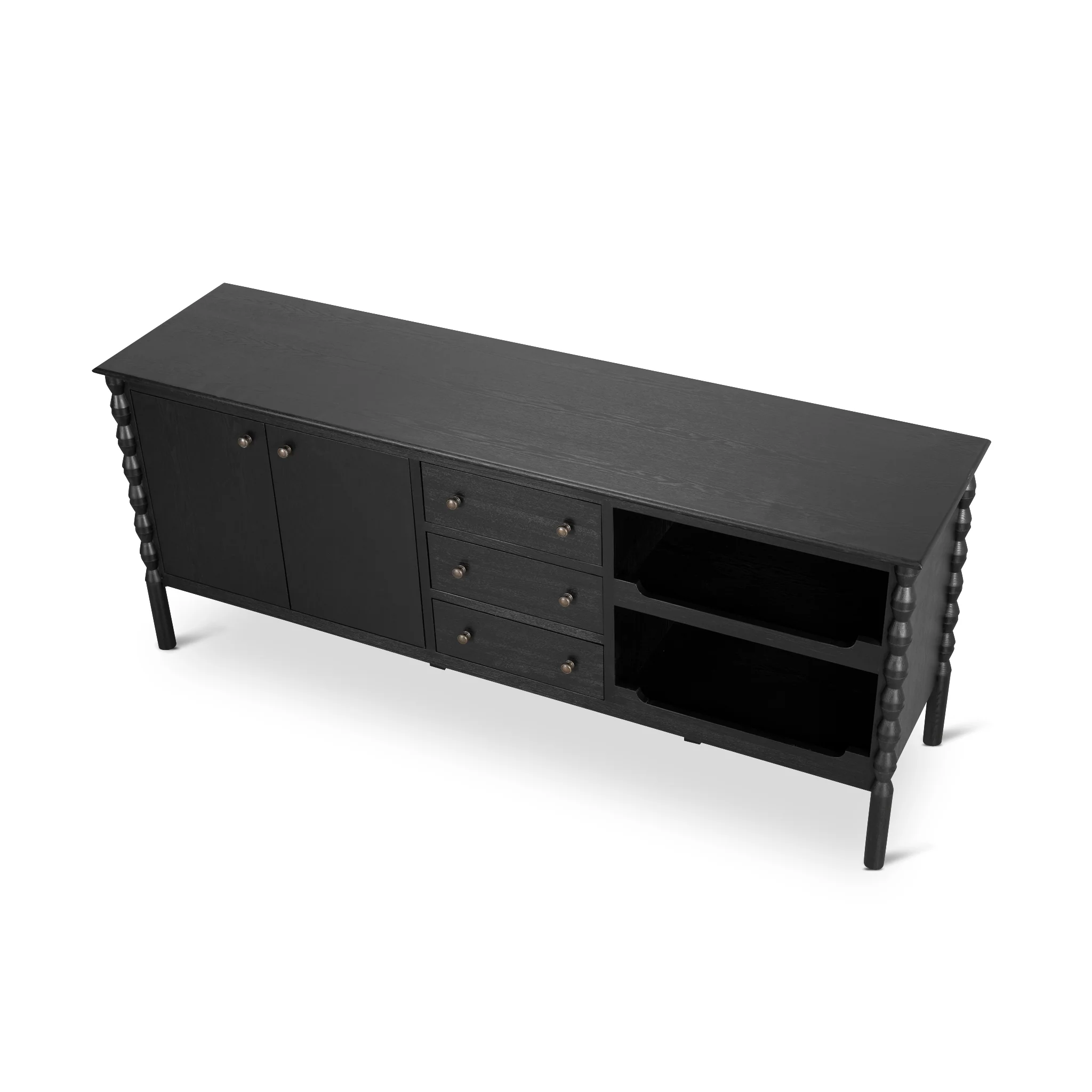 Primrose 1.9m Sideboard - Black - Image 3