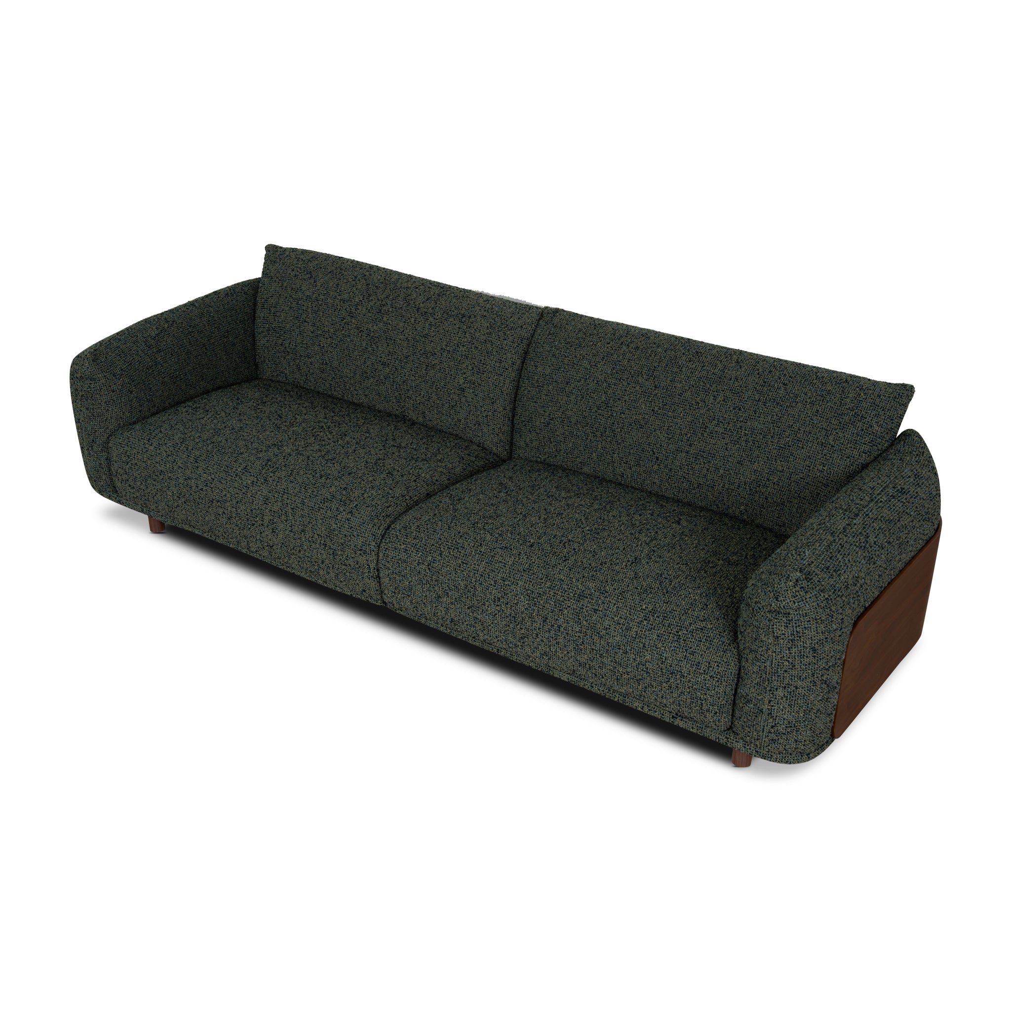 Prisha 3 Seater Sofa - Duffle Green - Image 8
