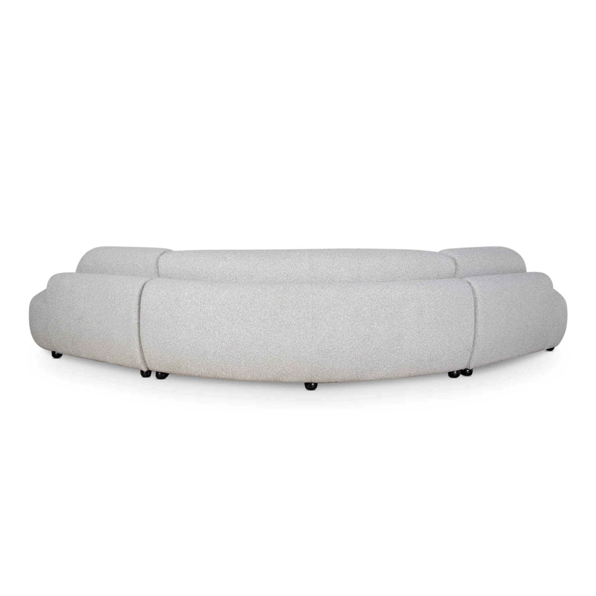 Ramiro Corner Sofa - Clay Grey - Image 6