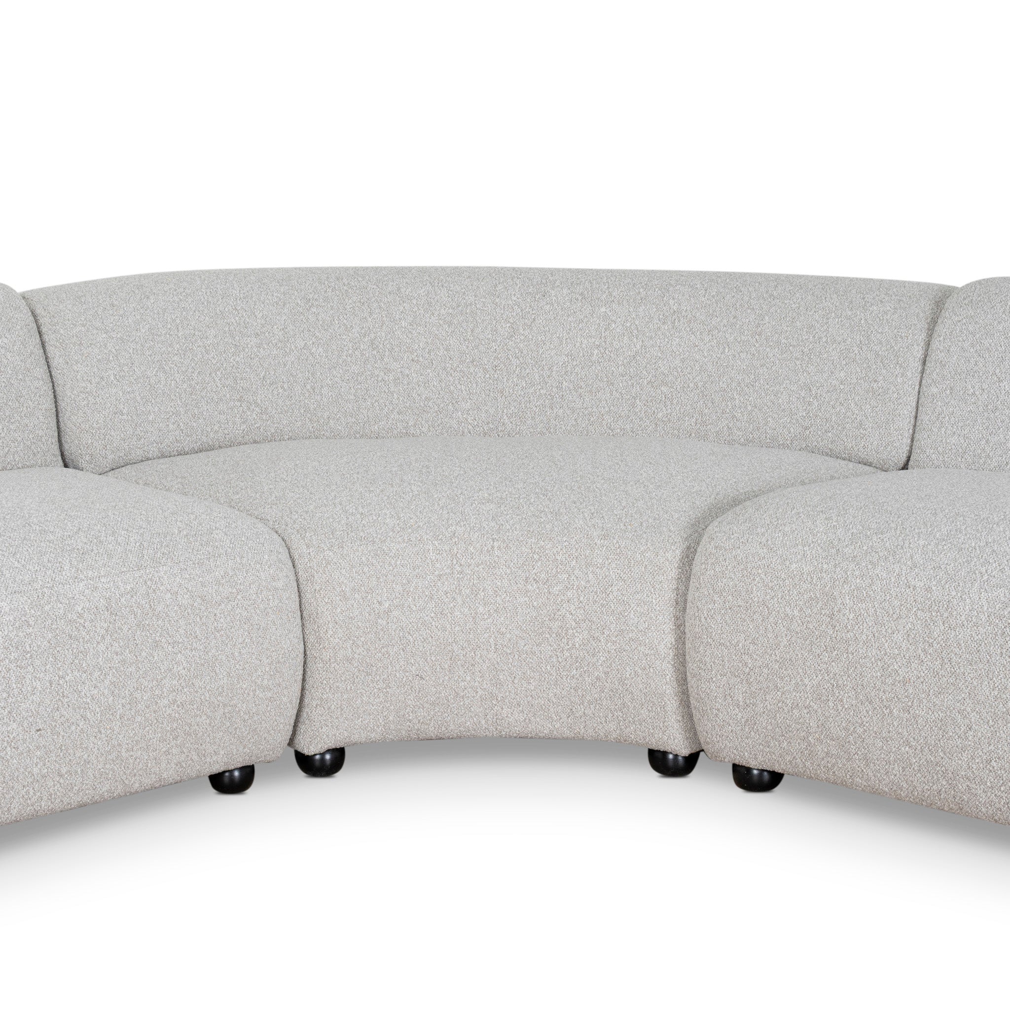 Ramiro Corner Sofa - Clay Grey - Image 8