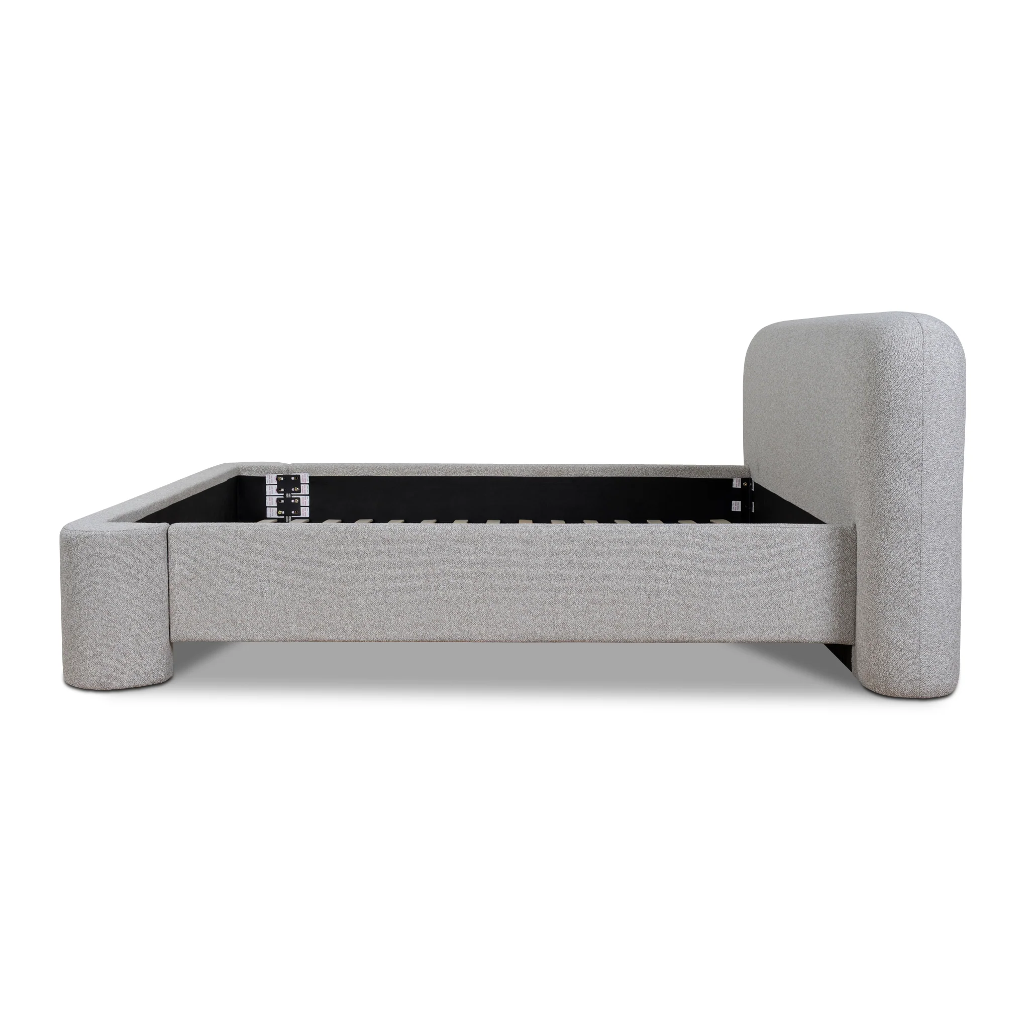 Reko King Bed Frame - Clay Grey - Image 6