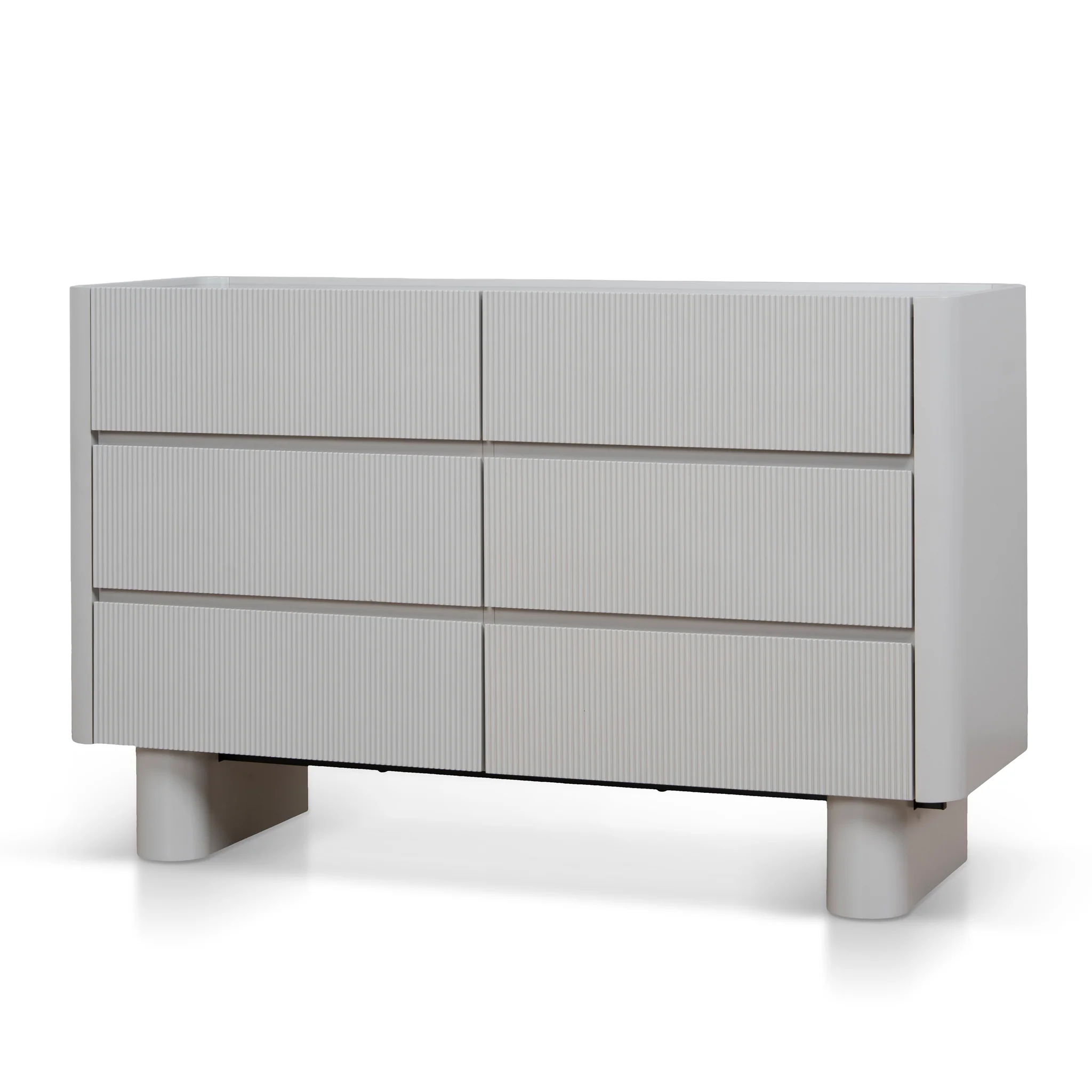 Rilano 1.2m Chest of Drawer - Warm Grey