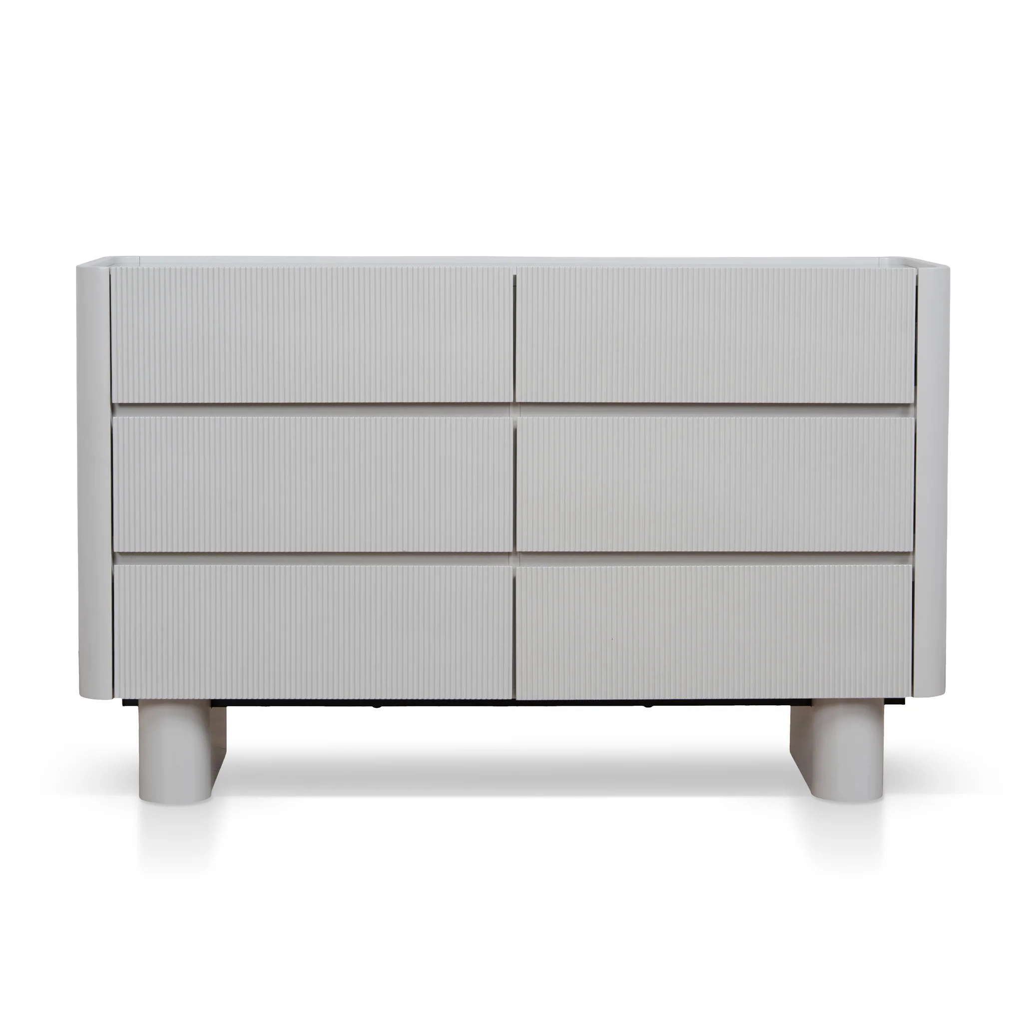 Rilano 1.2m Chest of Drawer - Warm Grey - Image 2