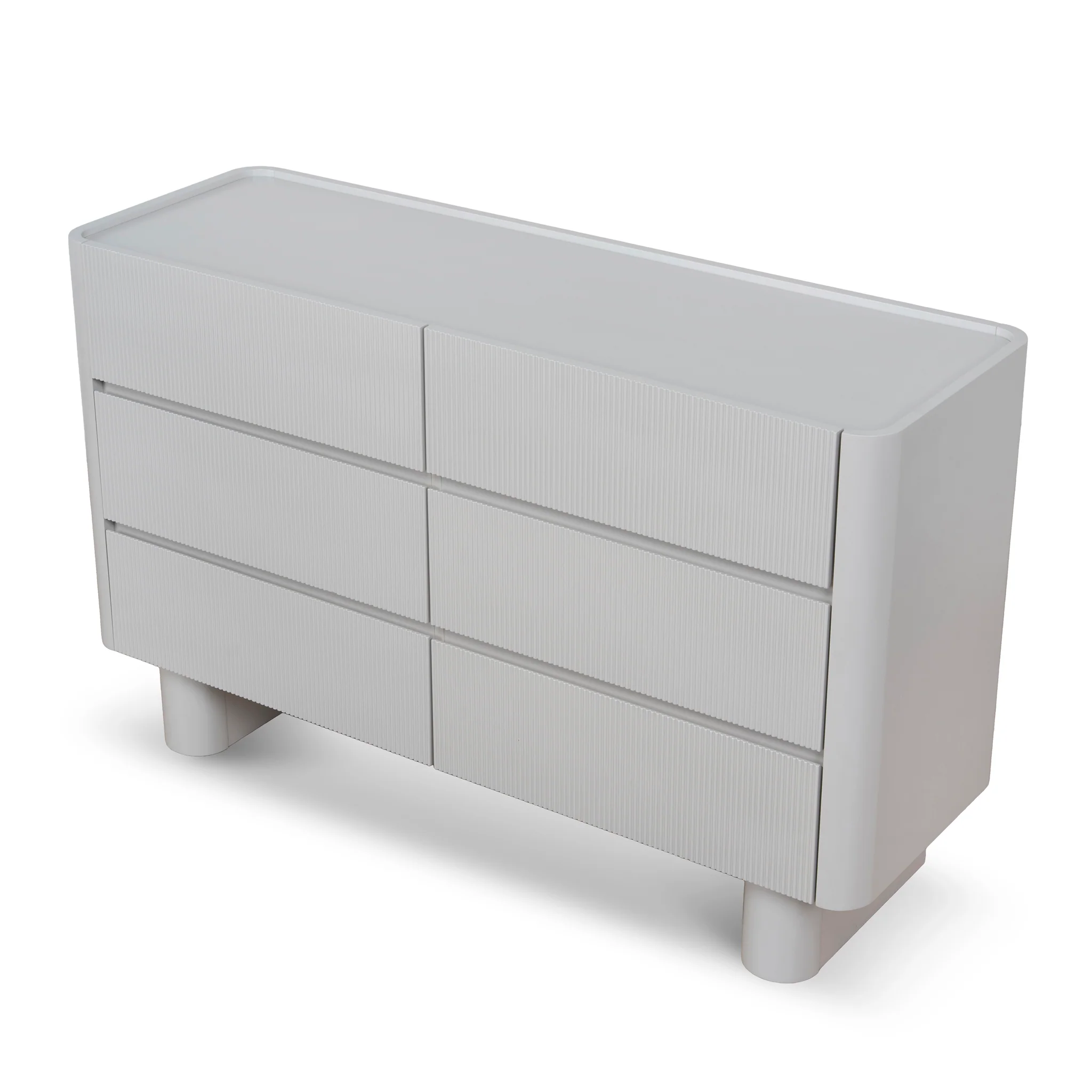 Rilano 1.2m Chest of Drawer - Warm Grey - Image 6
