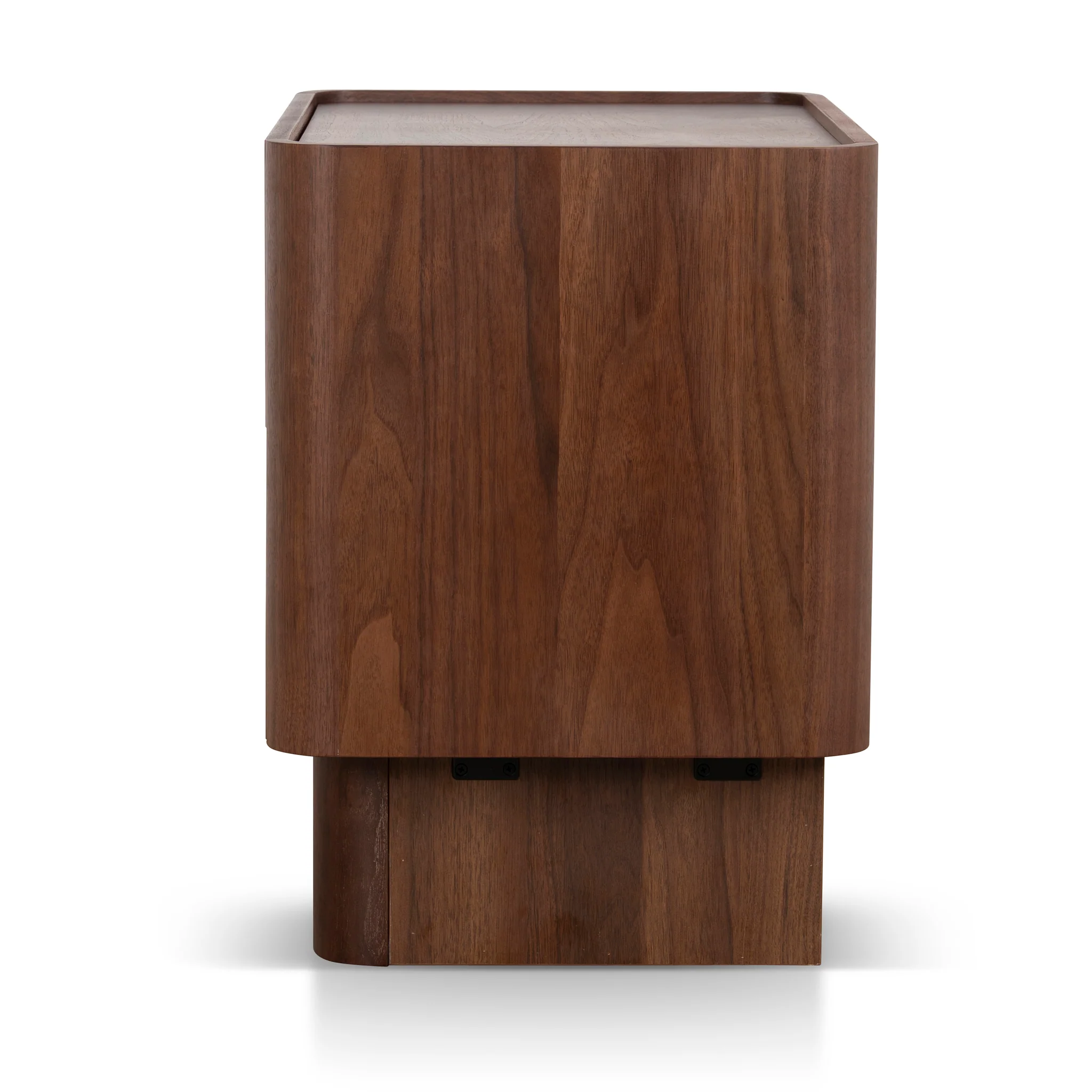 Rilano Bedside Table - Walnut - Image 4