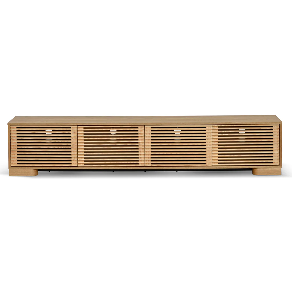 Riley 2.3m TV Entertainment Unit - Natural - Image 2