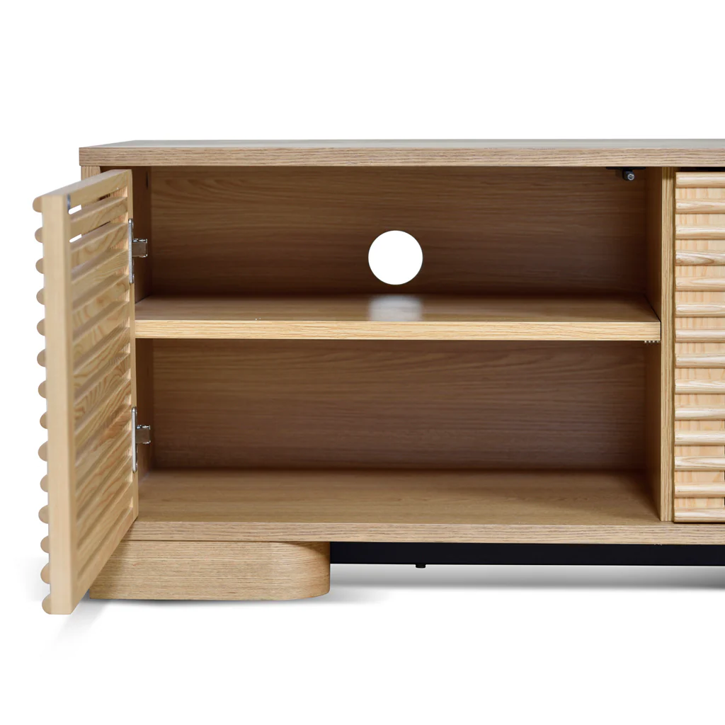 Riley 2.3m TV Entertainment Unit - Natural - Image 6