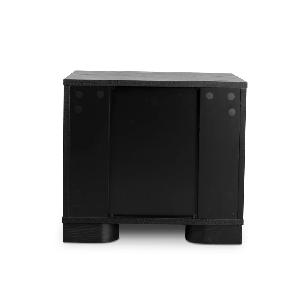Riley Bedside Table - Full Black - Image 4
