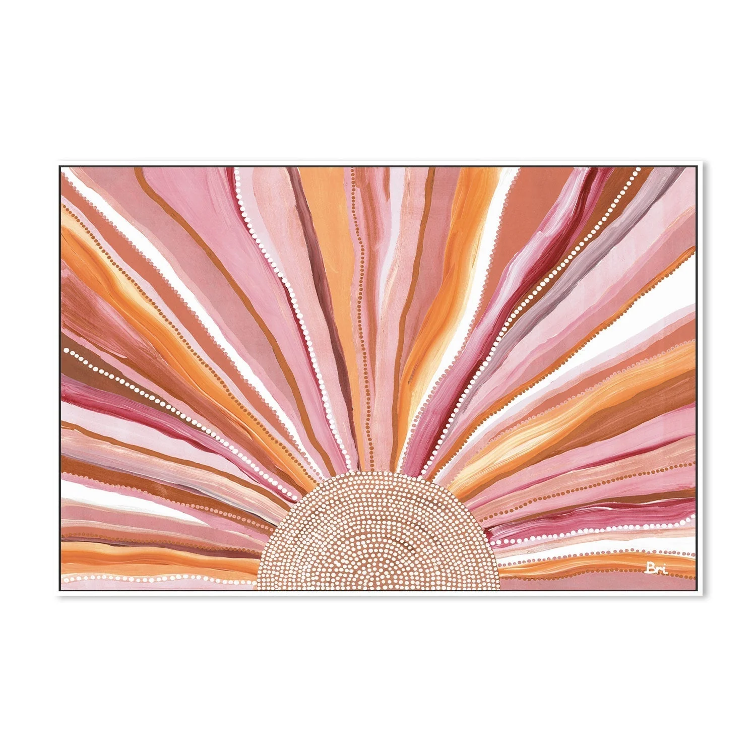 Rising Sun, Bold Earthly Tones, By Bri Chelman - Image 6