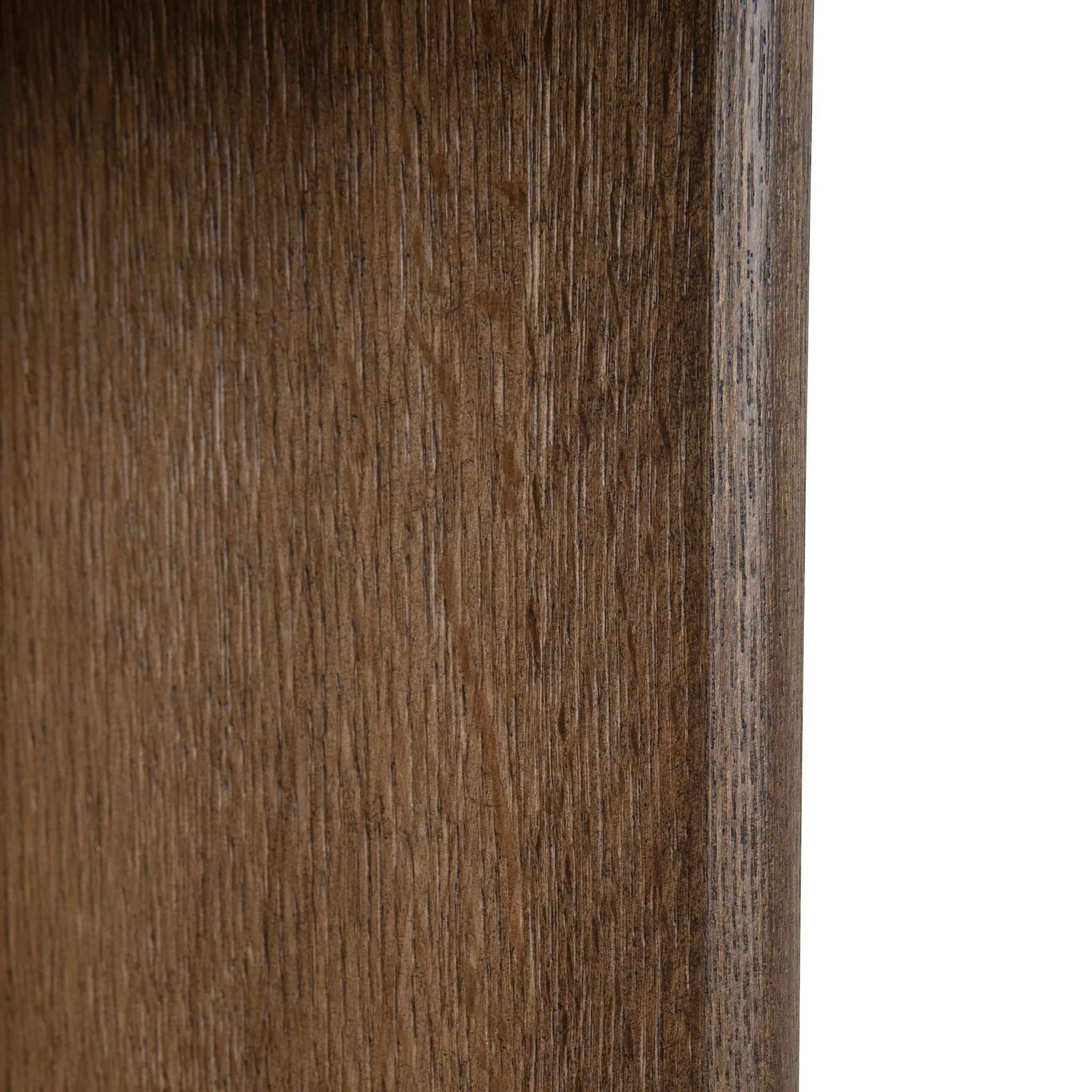 Roshan 1.3m Pill Shape Console Table - Caramel Oak - Image 15