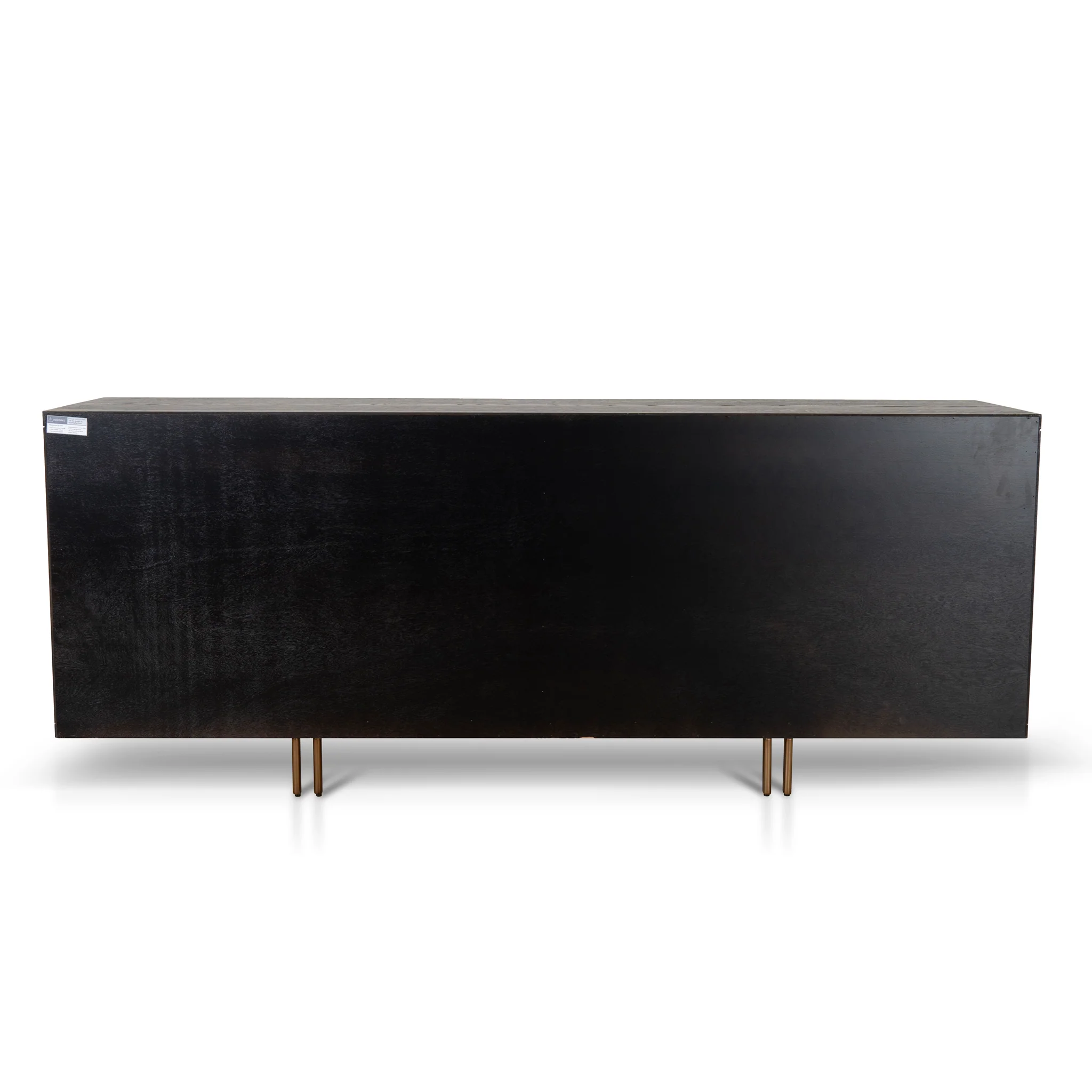 Roshan 2m Buffet Unit - Textured Espresso Black - Image 5