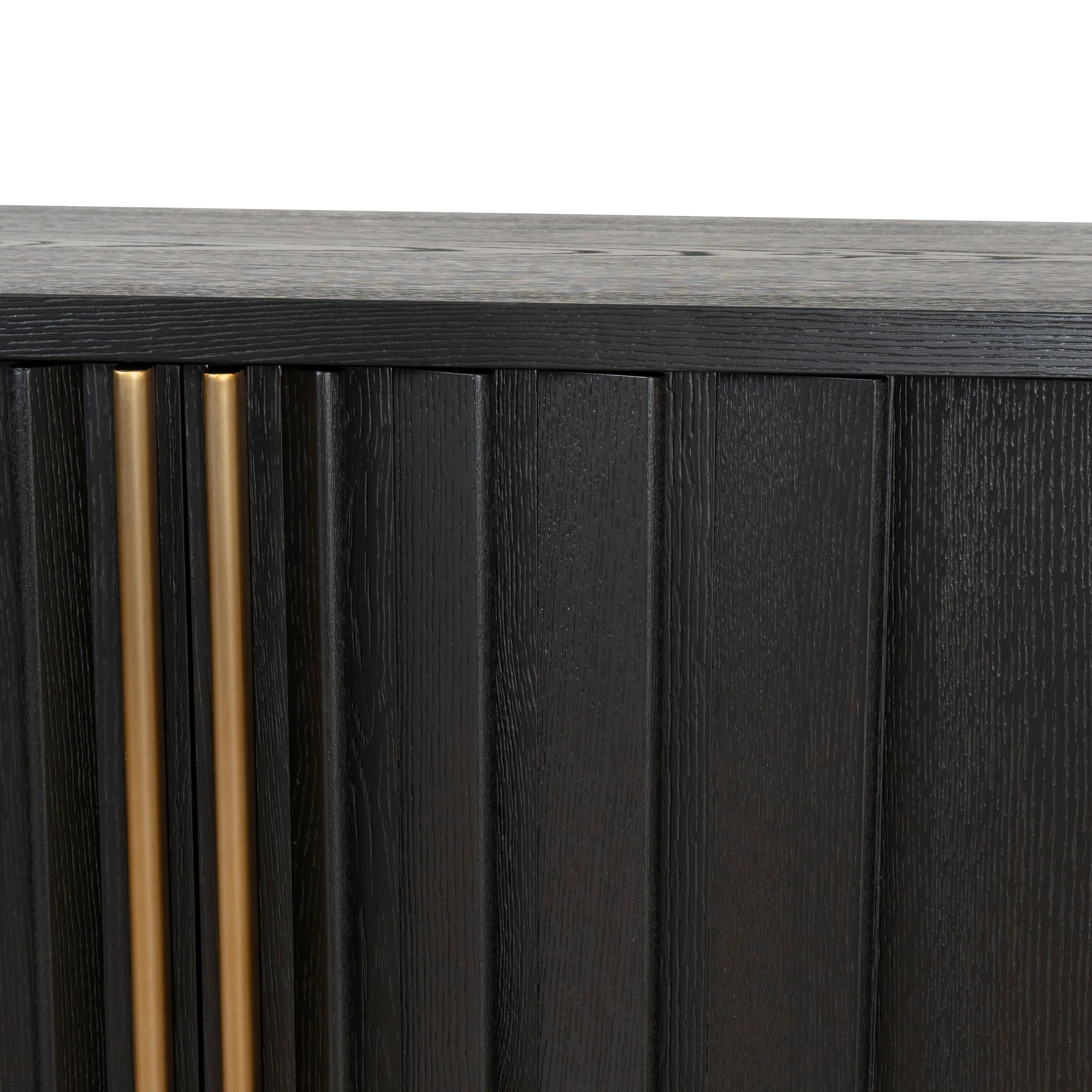 Roshan 2m Buffet Unit - Textured Espresso Black - Image 7