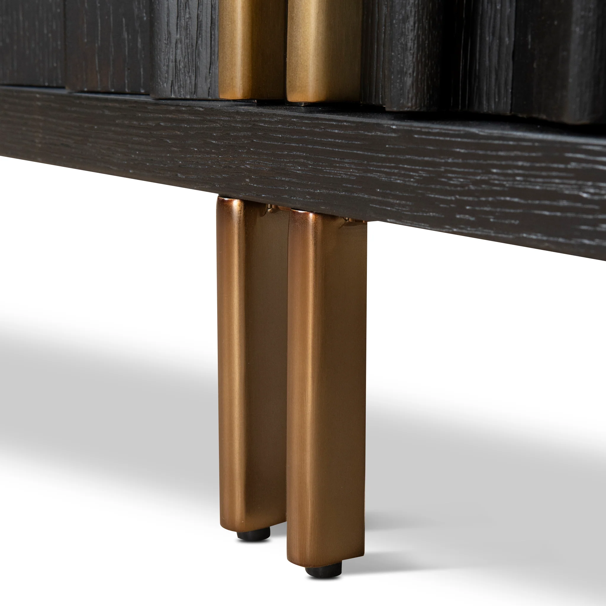 Roshan 2m Buffet Unit - Textured Espresso Black - Image 9
