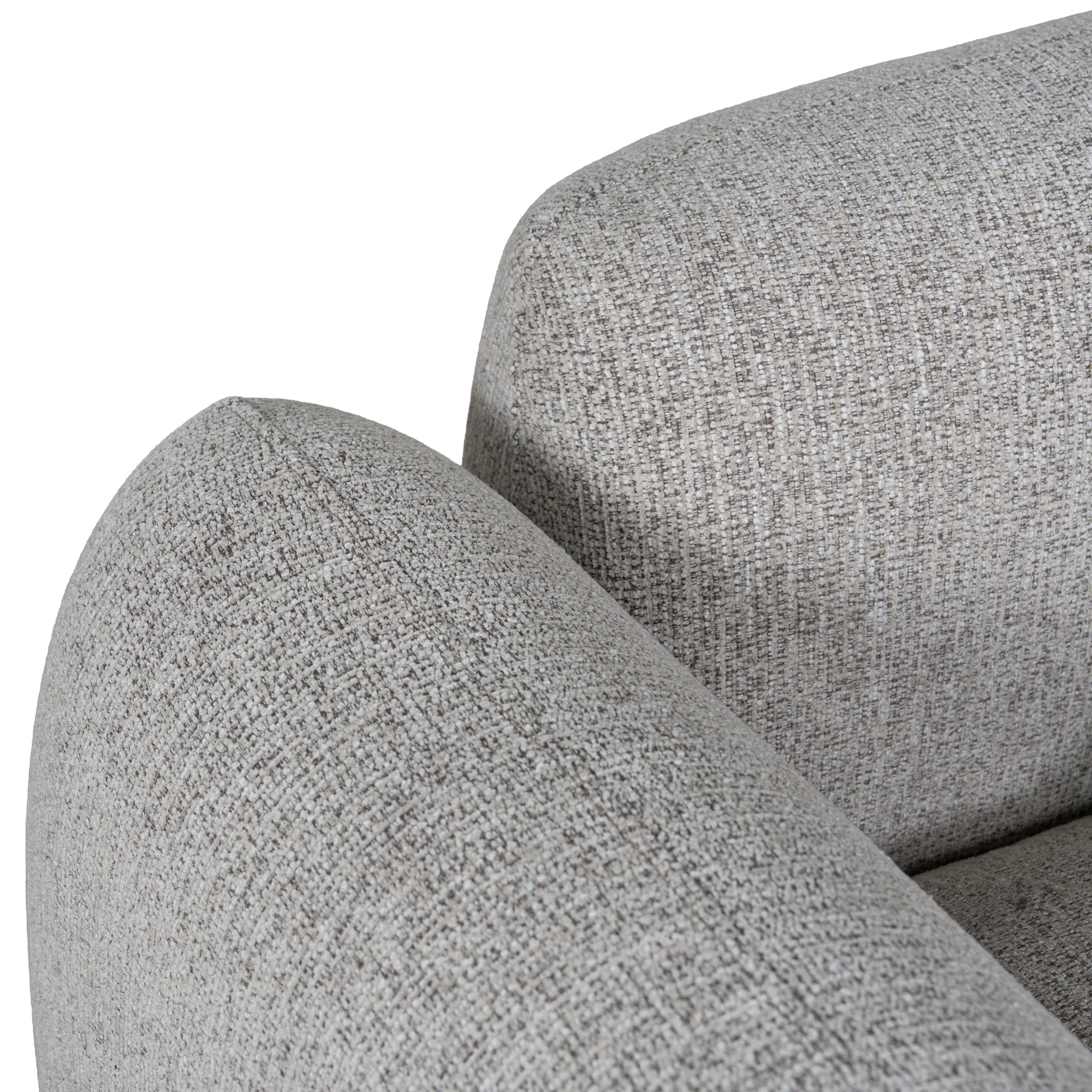 Rovena Right Chaise Modular Sofa - Mushroom Beige - Image 10