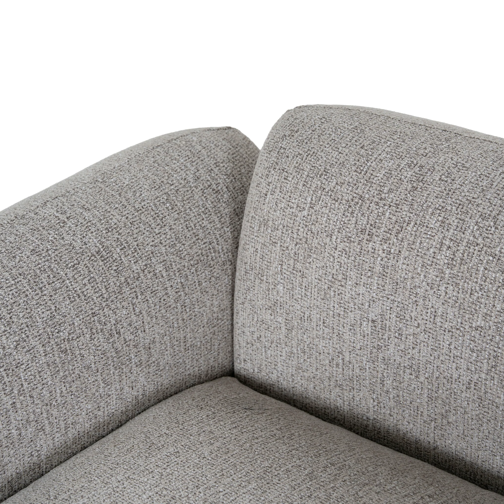 Rovena Right Chaise Modular Sofa - Mushroom Beige - Image 15