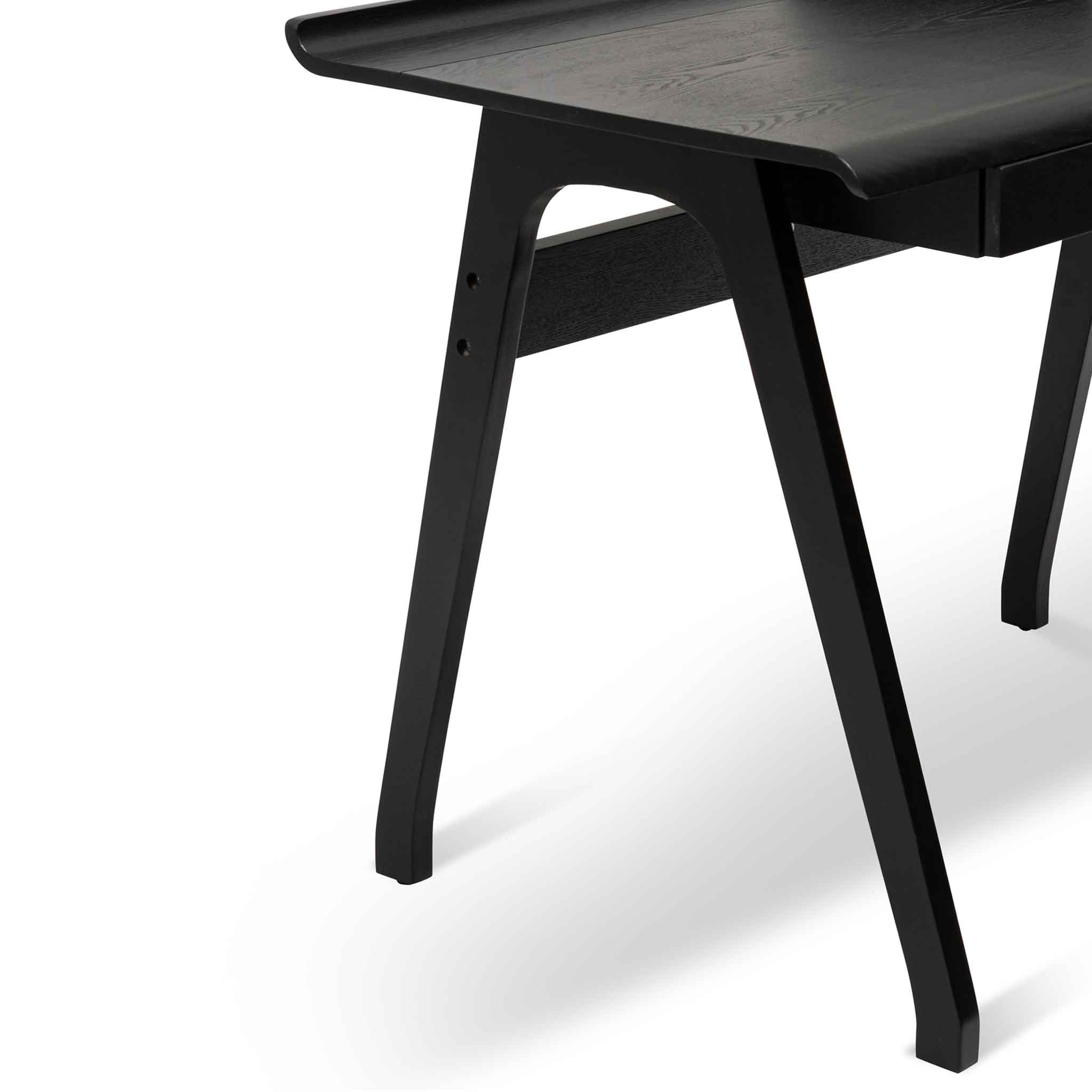 Ruban Wooden Home Office Desk - Black - Image 14