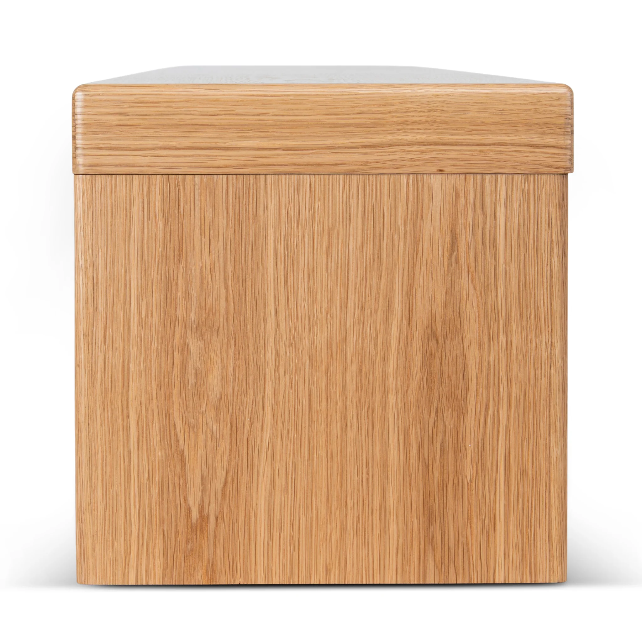 Ruvo Extendable TV Entertainment Unit - Natural Oak - Image 6