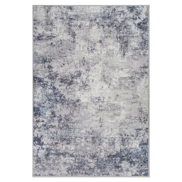 Safa 152cm x 213cm Washable Rug - Navy - Image 2