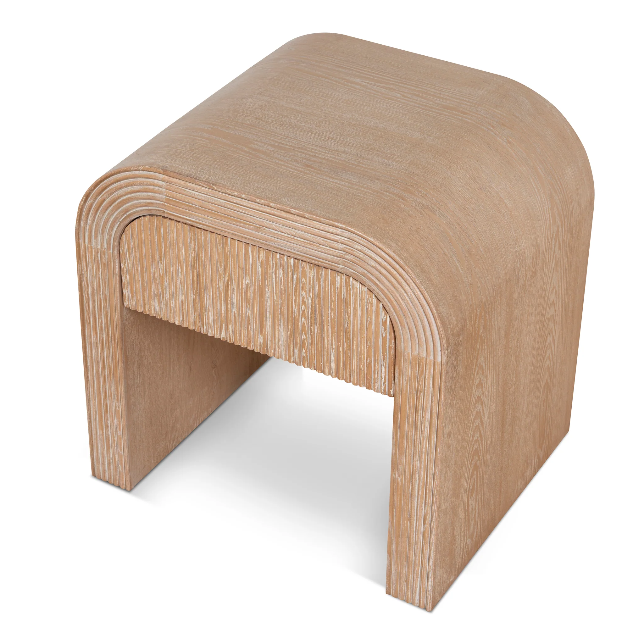 Savero 55cm Bedside Table - Light Natural - Image 6