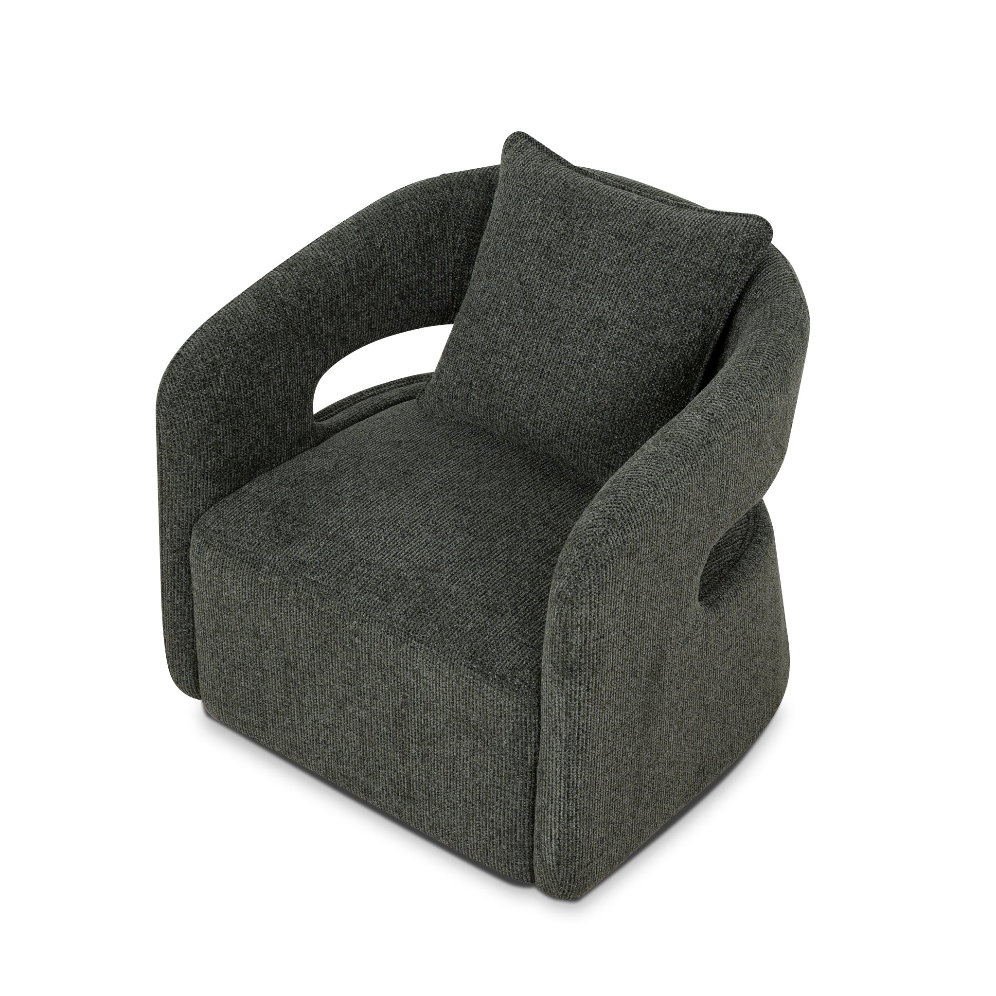 Seam Armchair - Coral Dark Green - Image 19
