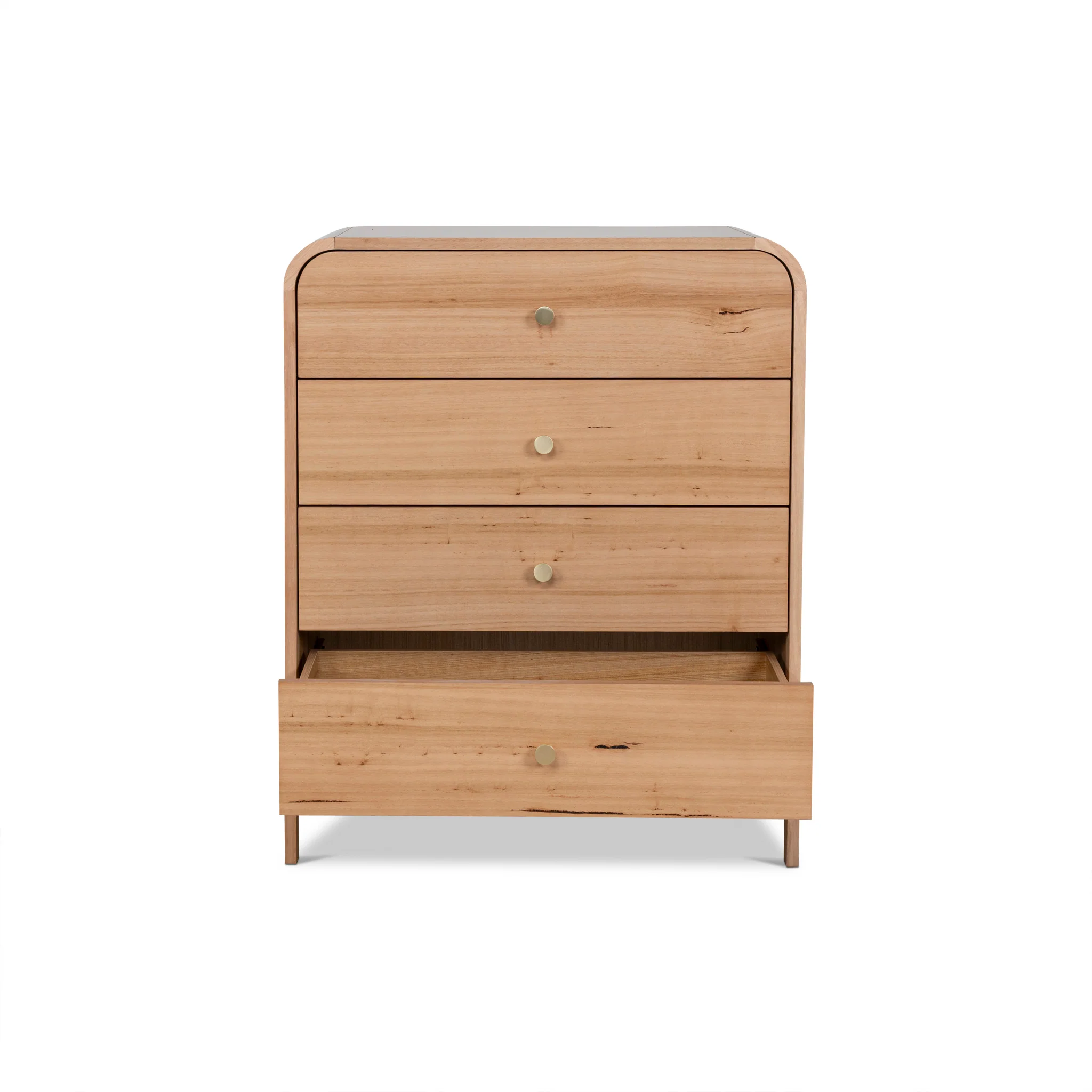 Serene 90cm Tallboy Drawer Chest - Messmate - Image 5