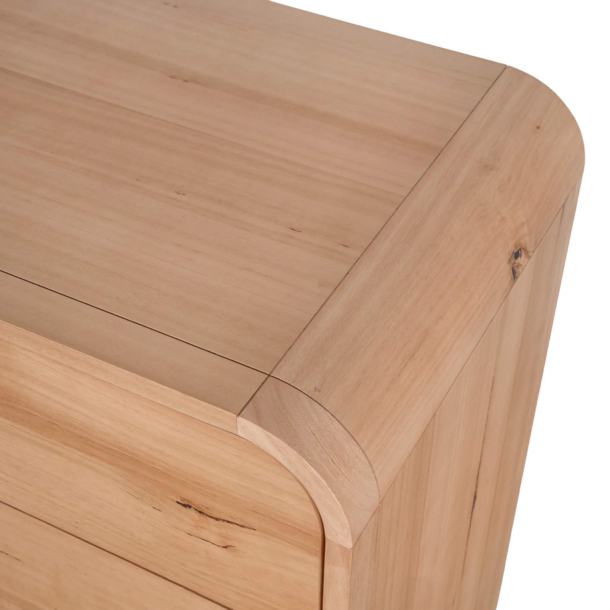 Serene 90cm Tallboy Drawer Chest - Messmate - Image 8