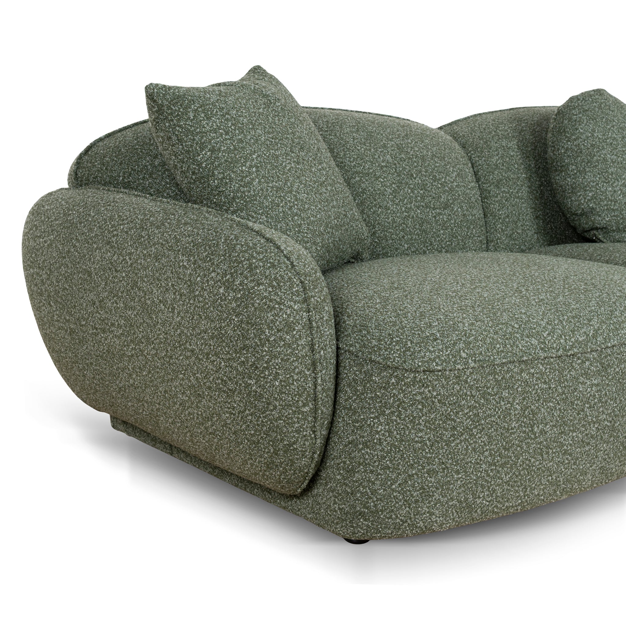 Serenity 3 Seater Right Chaise Sofa - Amazon Green - Image 13
