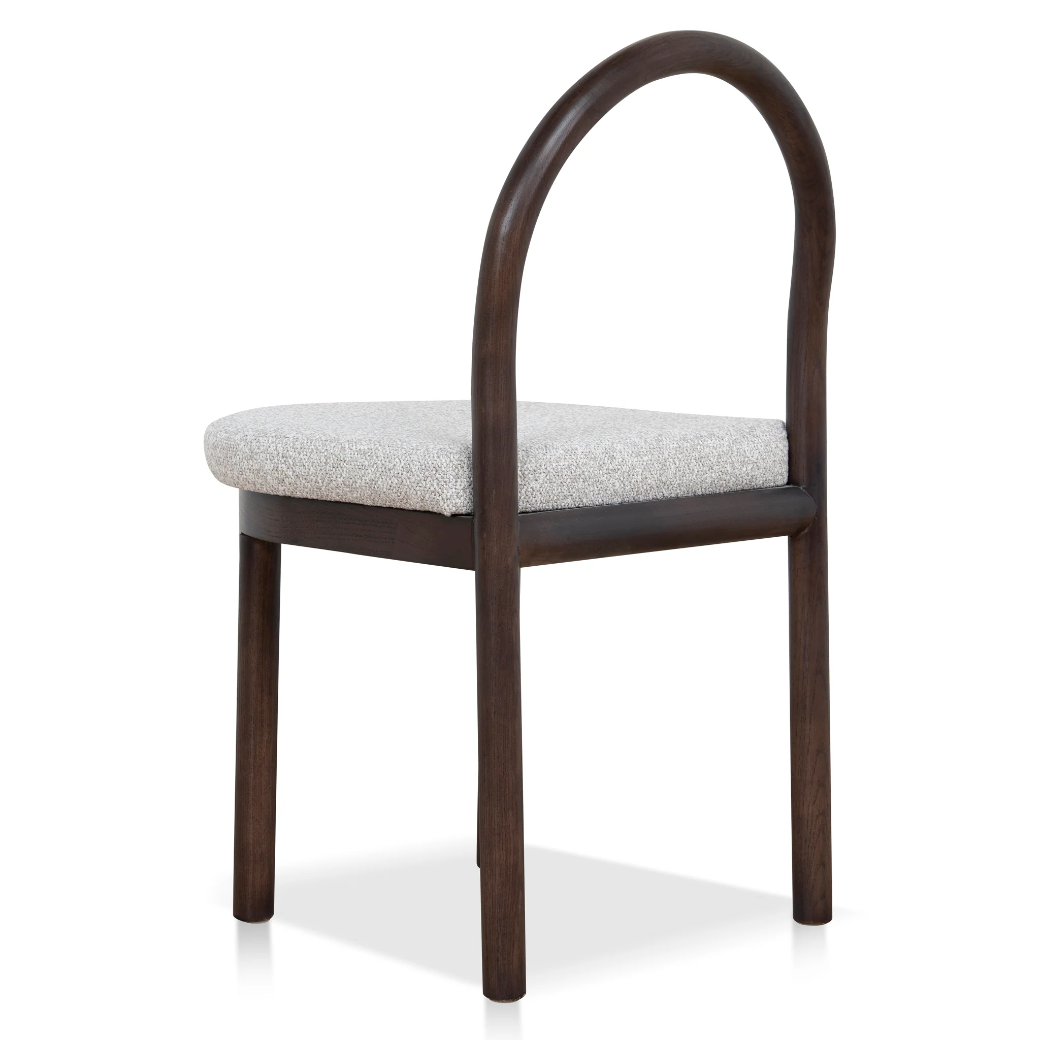 Set of 2 - Adir Brown Dining Chair - Clay Grey - Image 5