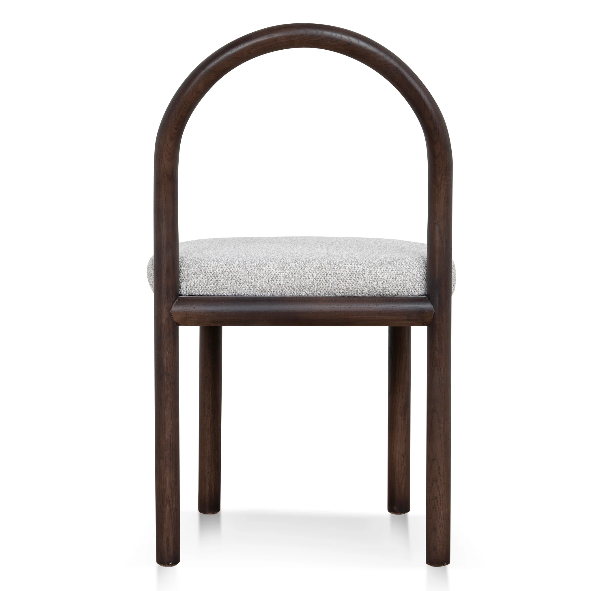 Set of 2 - Adir Brown Dining Chair - Clay Grey - Image 6