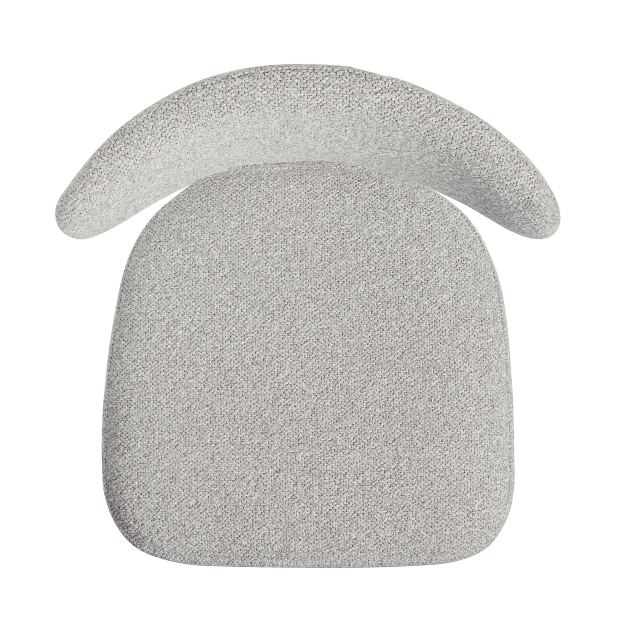 Set of 2 - Ambrosi 65cm White Bar Stool - Clay Grey - Image 7