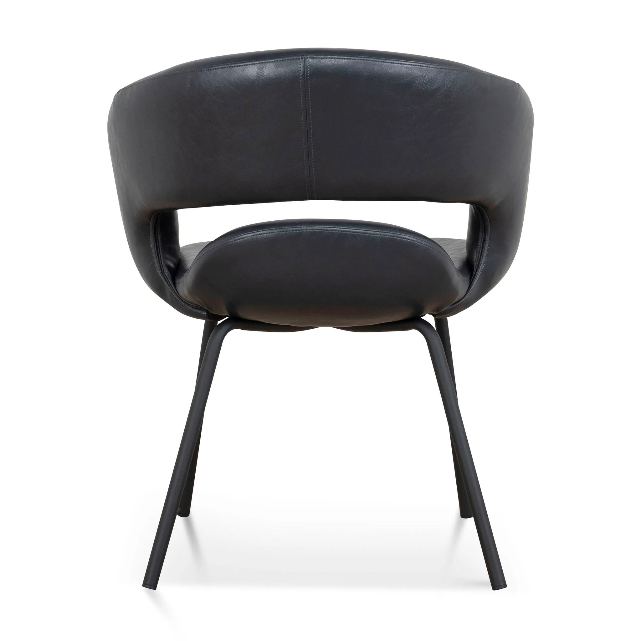 Set of 2 - Dalca Dining Chair - Full Black - Image 6