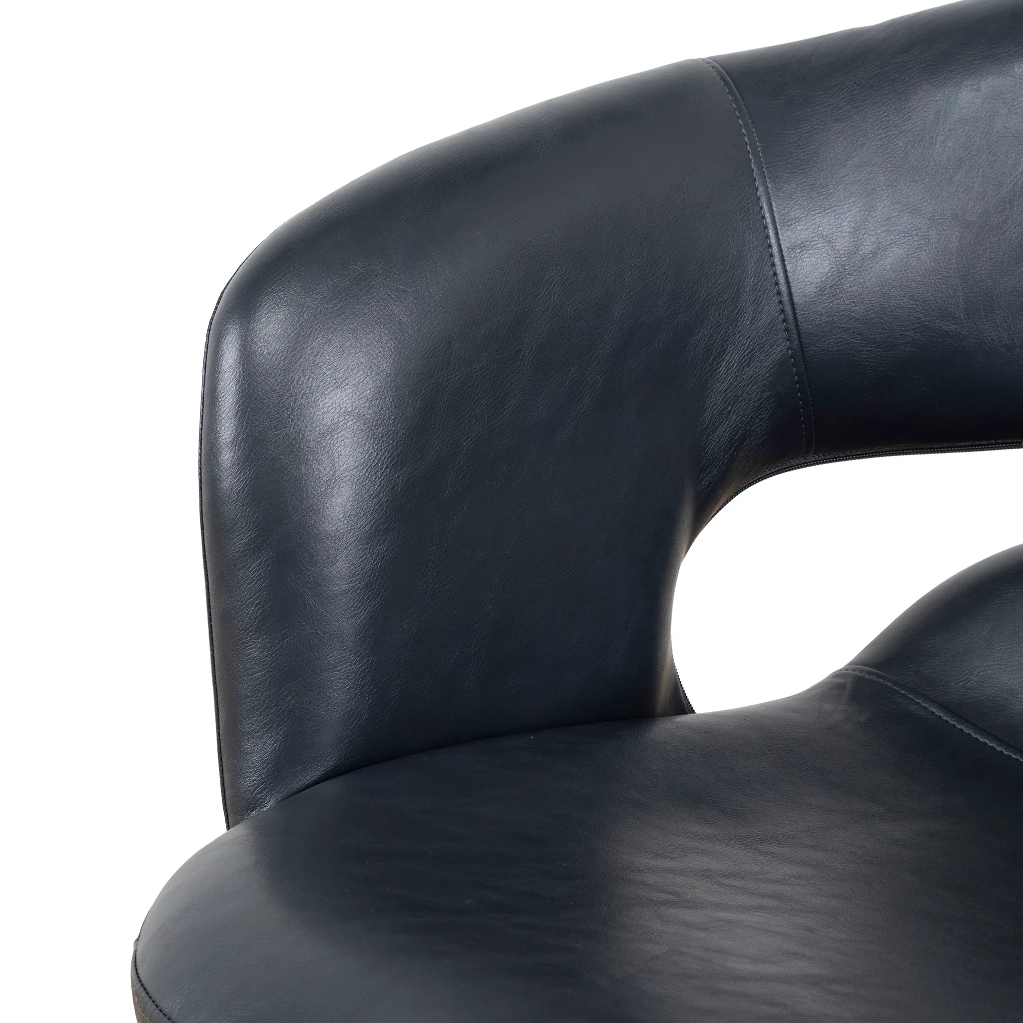 Set of 2 - Dalca Dining Chair - Full Black - Image 8