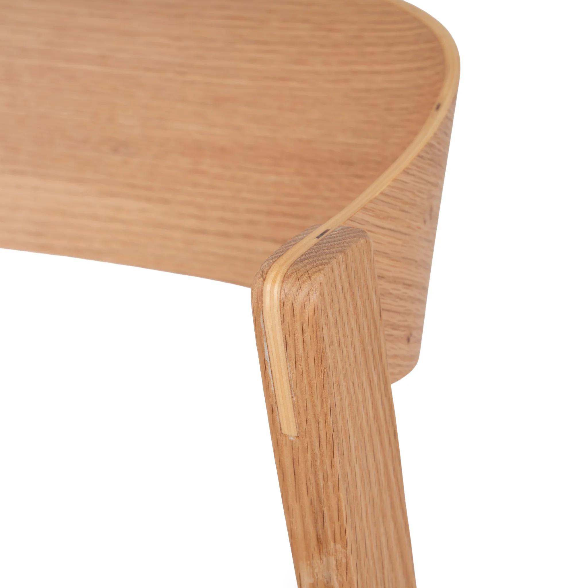 Set of 2 - Davis Natural Dining Chair - Grey Seat - Image 8