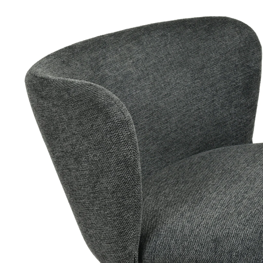 Set of 2 - Flossie 65cm Bar Stool - Charcoal Grey - Image 7