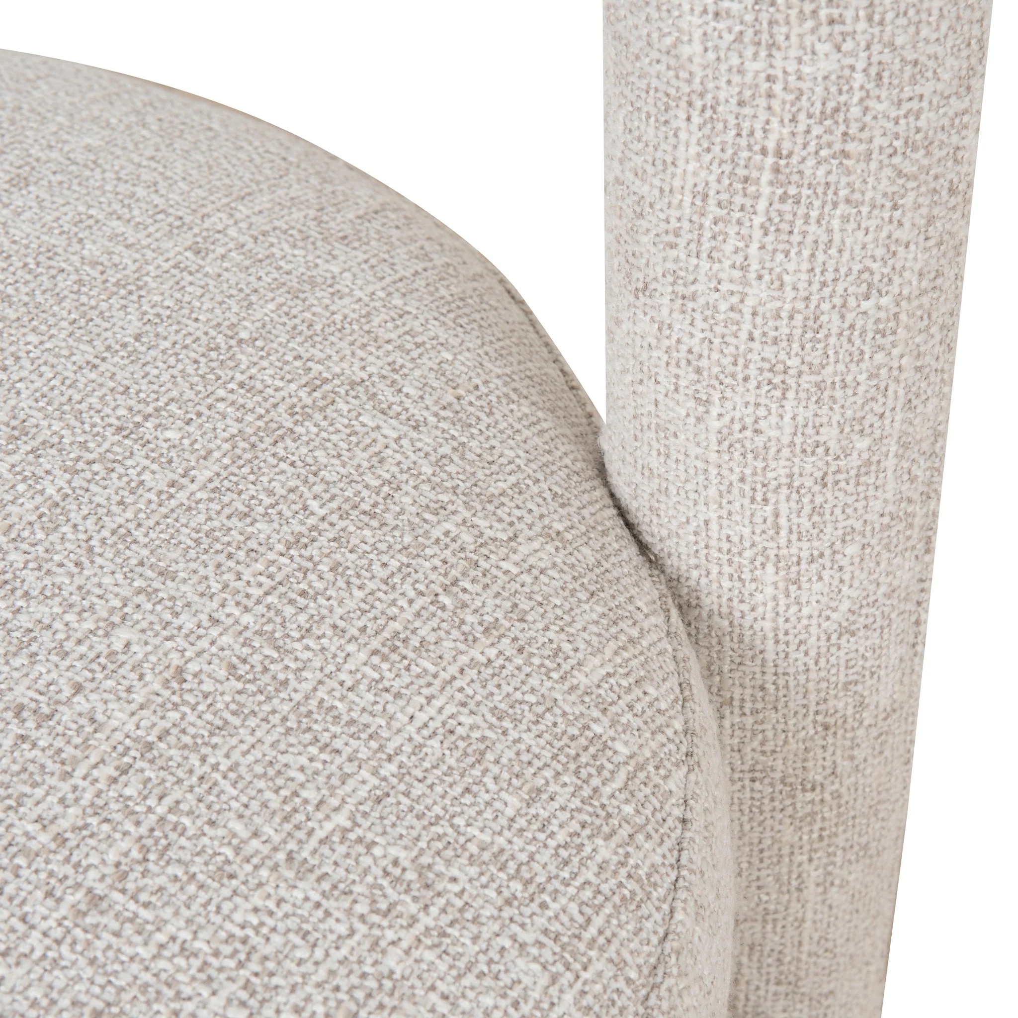 Set of 2 - Fusion Dining Chair - Coastal Beige - Image 13