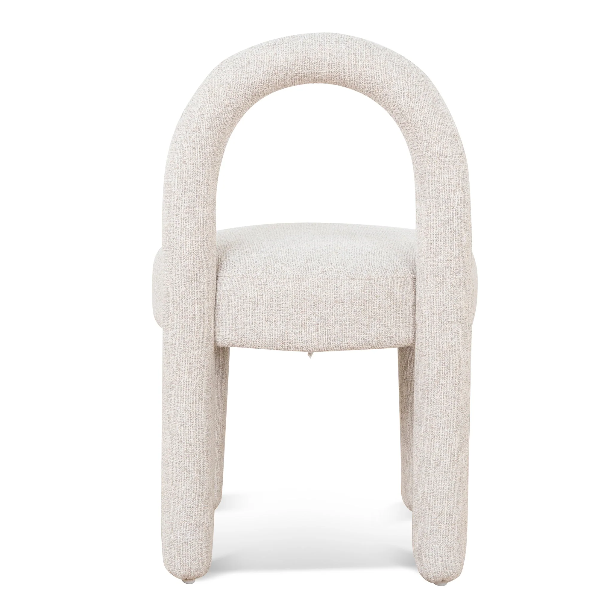 Set of 2 - Fusion Dining Chair - Coastal Beige - Image 19