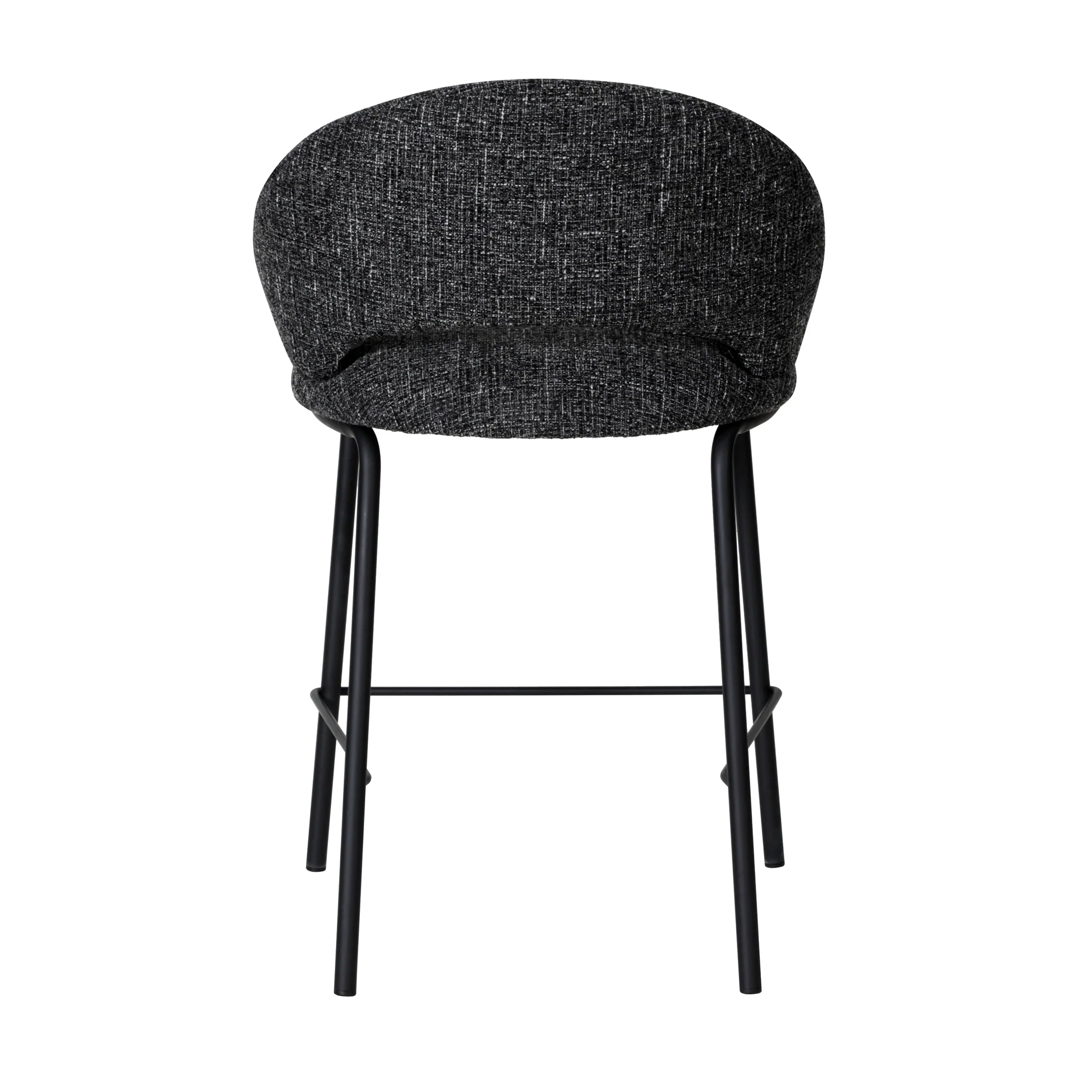 Set of 2 - Harrington Black Bar Stool - Field Charcoal - Image 23