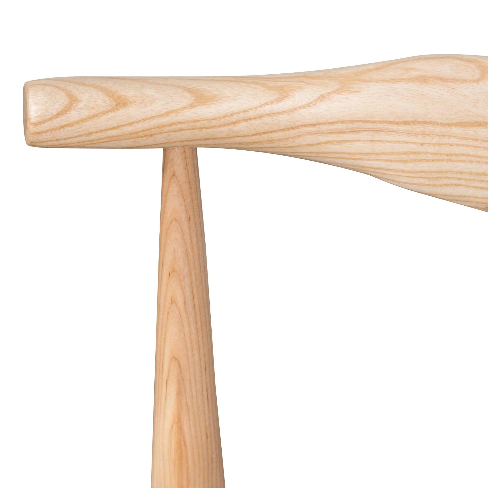 Set of 2 - Henrik Dining Chair - Natural Ash with Black Seat - Image 10