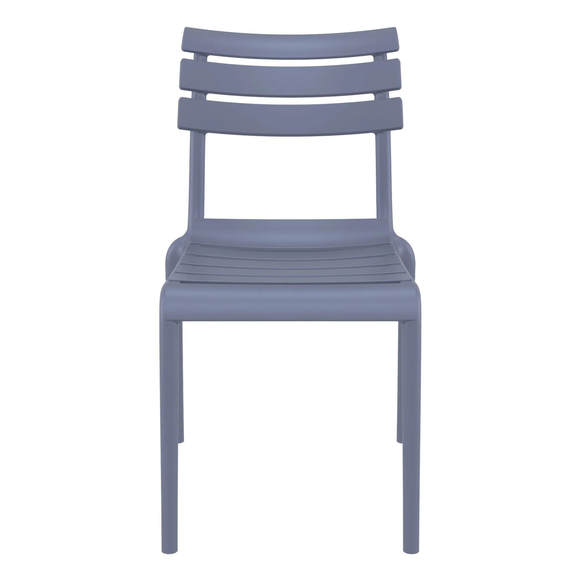 Set of 2 - Keller Indoor / Outdoor Dining Chair - Grey - Image 5