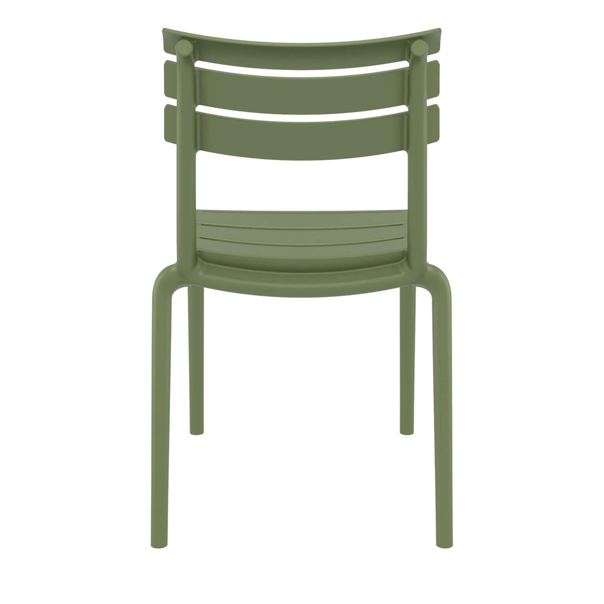 Set of 2 - Keller Indoor / Outdoor Dining Chair - Olive Green - Image 3