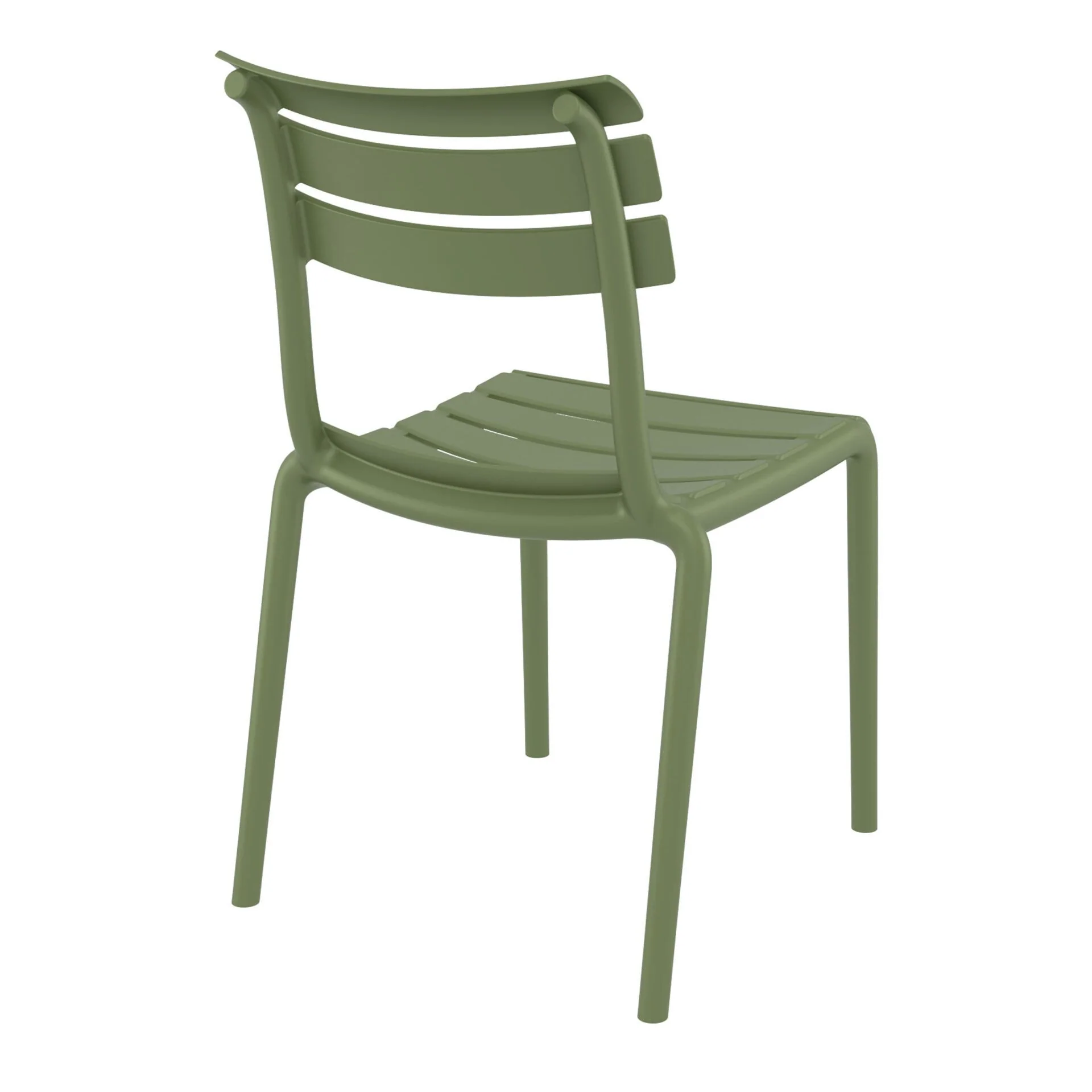 Set of 2 - Keller Indoor / Outdoor Dining Chair - Olive Green - Image 4