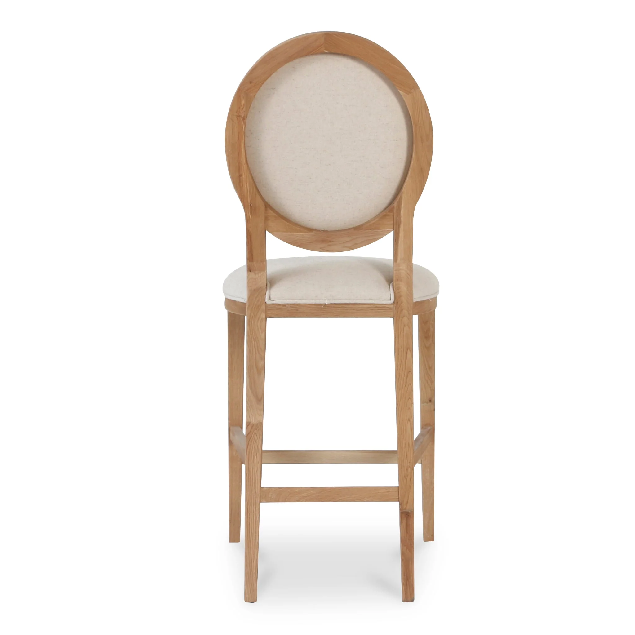 Set of 2 - Lula 65cm Bar Stool - Light Beige - Image 6