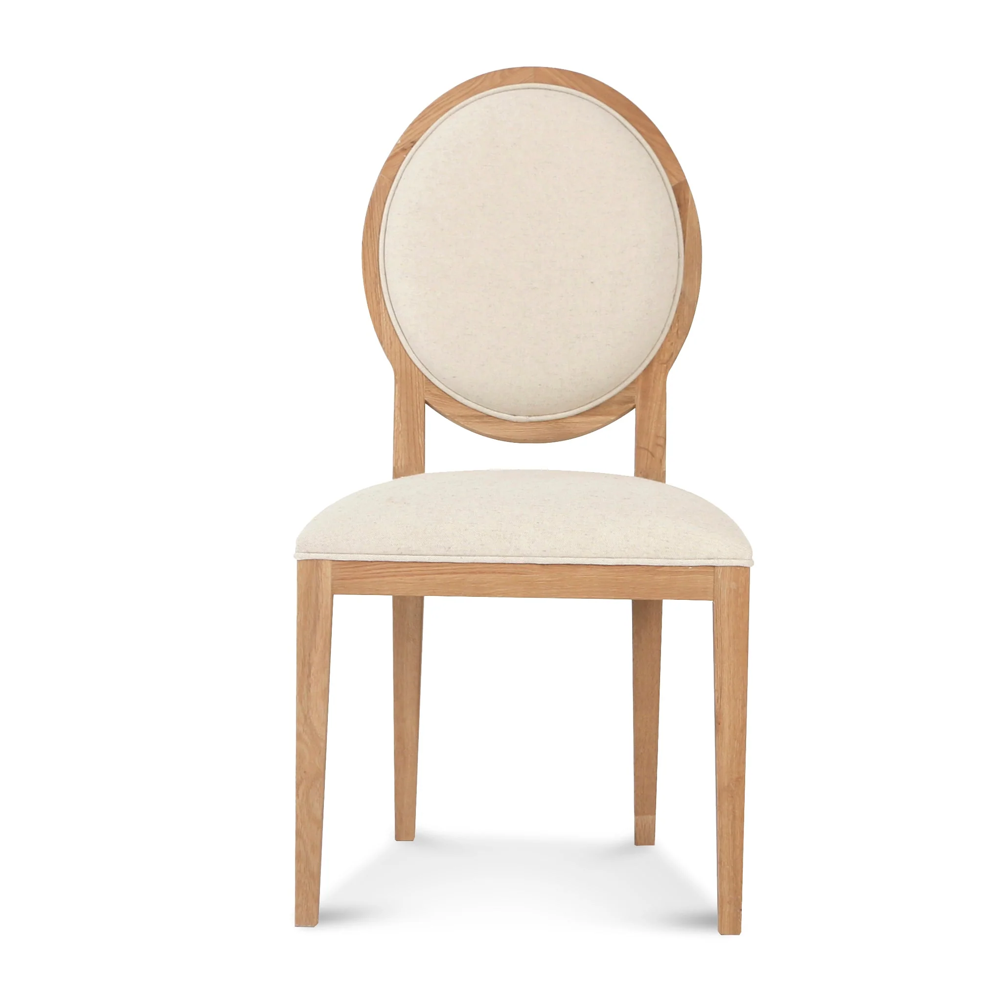 Set of 2 - Lula Natural Dining Chair - Dawn Beige - Image 19