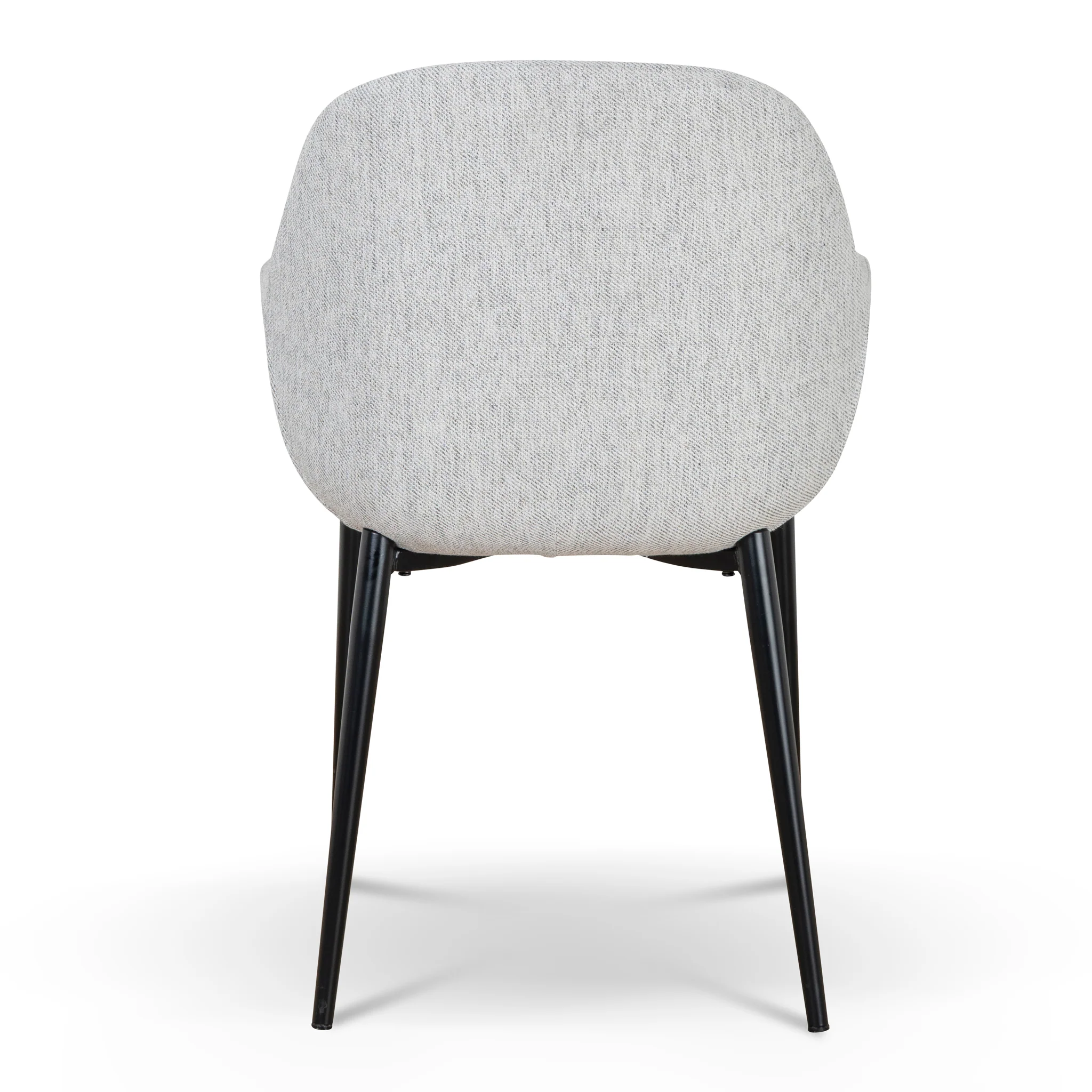Ex Display - Lynton Fabric Dining chair - Silver Grey - Image 34