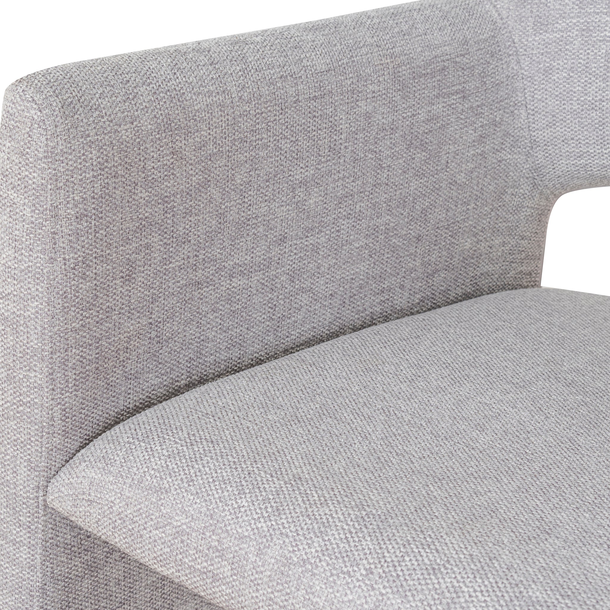 Set of 2 - Marko Fabric Dining Chair - Spec Cloud Grey - Image 10