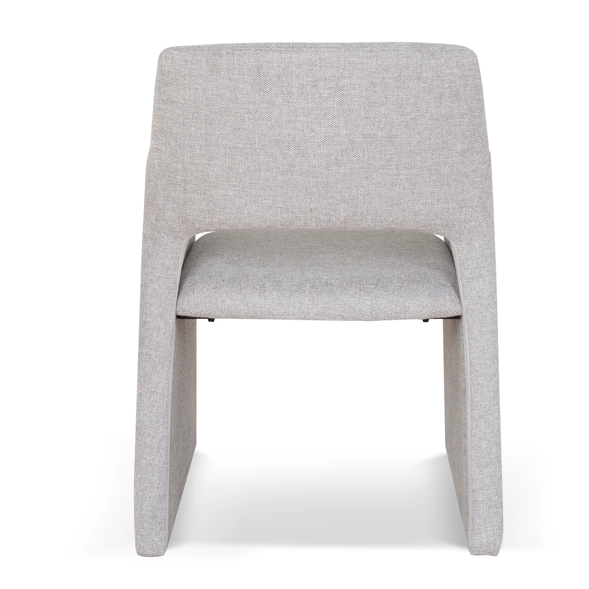 Set of 2 - Marko Fabric Dining Chair - Spec Cloud Grey - Image 6