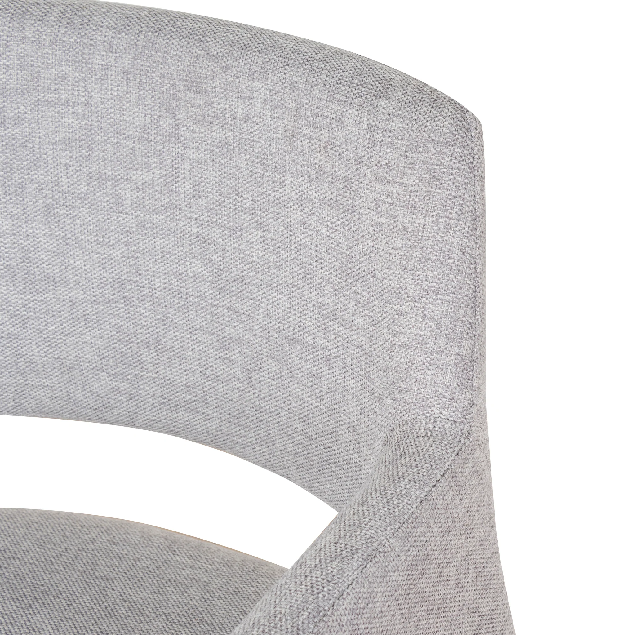 Set of 2 - Marko Fabric Dining Chair - Spec Cloud Grey - Image 8