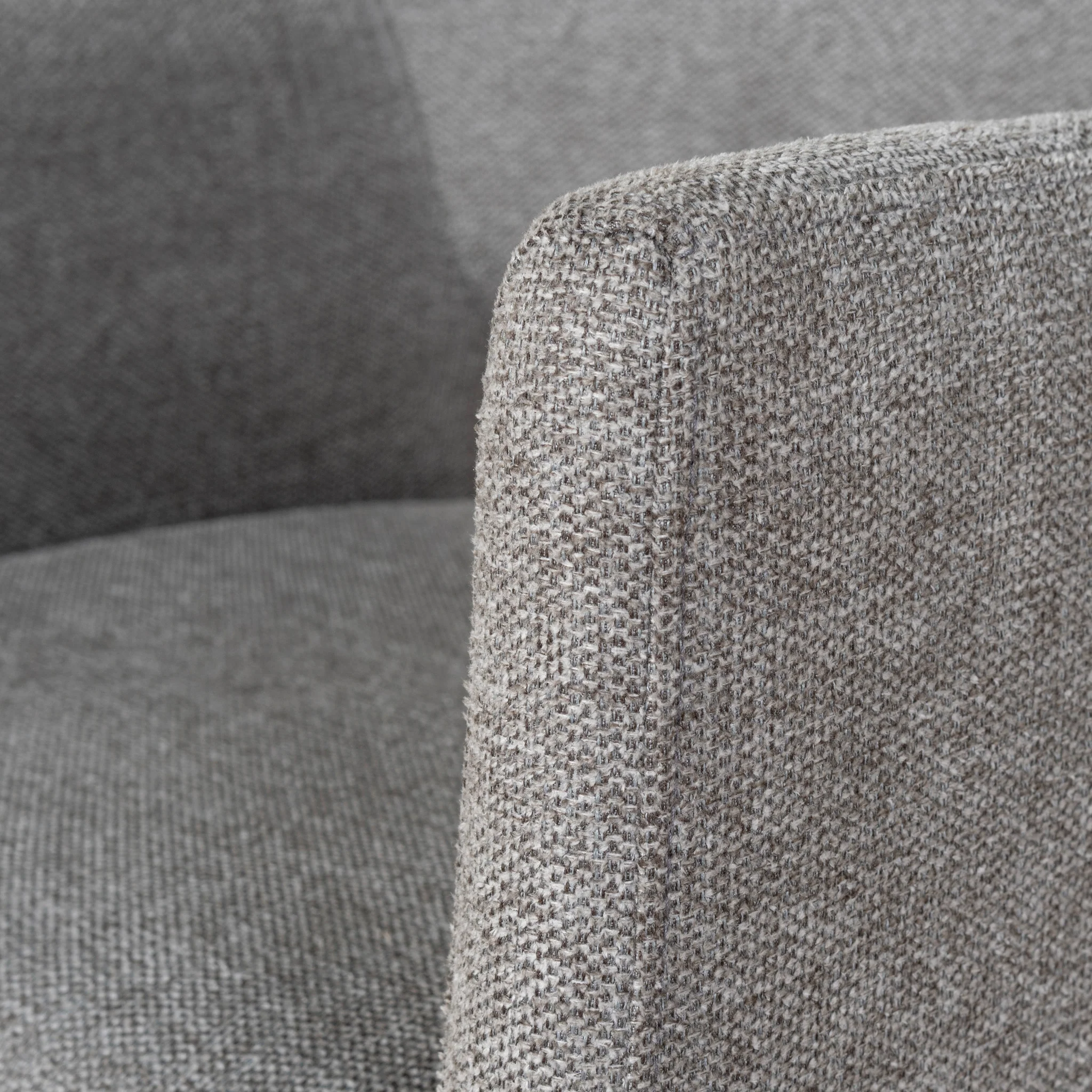 Set of 2 - Marko Fabric Dining Chair - Spec Smoke Grey - Image 10